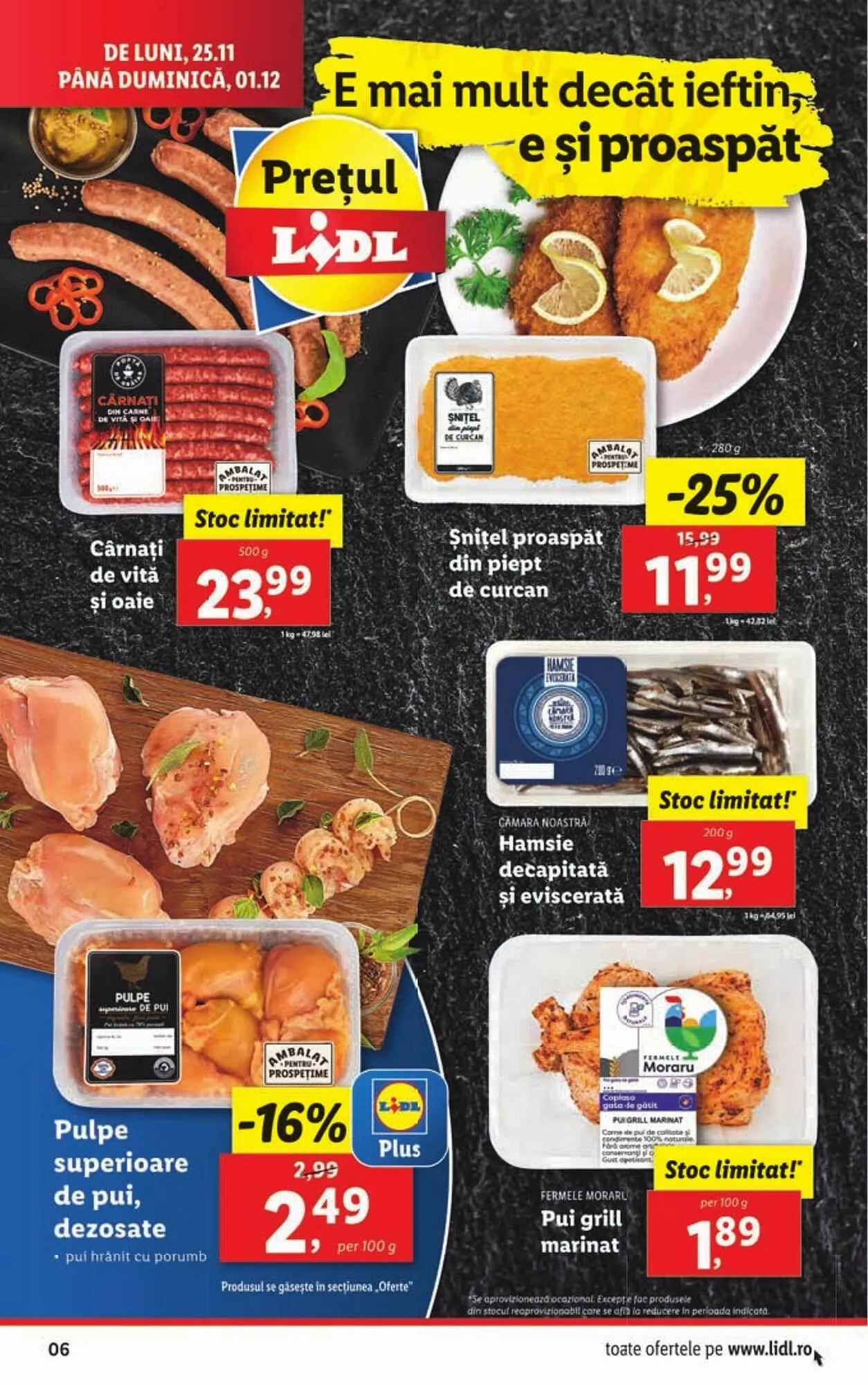 Catalog Catalog Lidl de la 25 noiembrie până la 1 decembrie 2024 - Revista Pagina 6