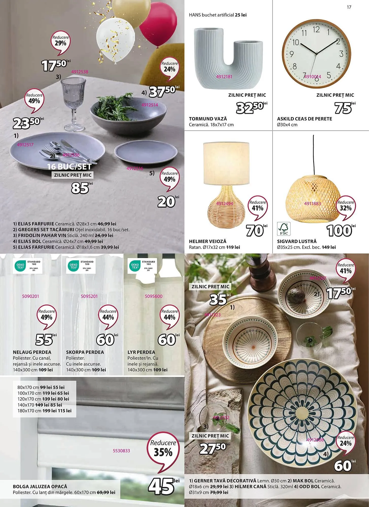 Catalog Catalog JYSK de la 7 martie până la 5 aprilie 2025 - Revista Pagina 17