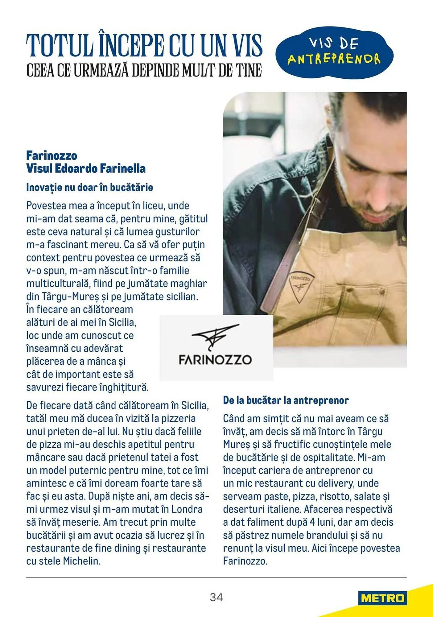 Catalog Catalog Metro de la 9 aprilie până la 31 decembrie 2025 - Revista Pagina 34