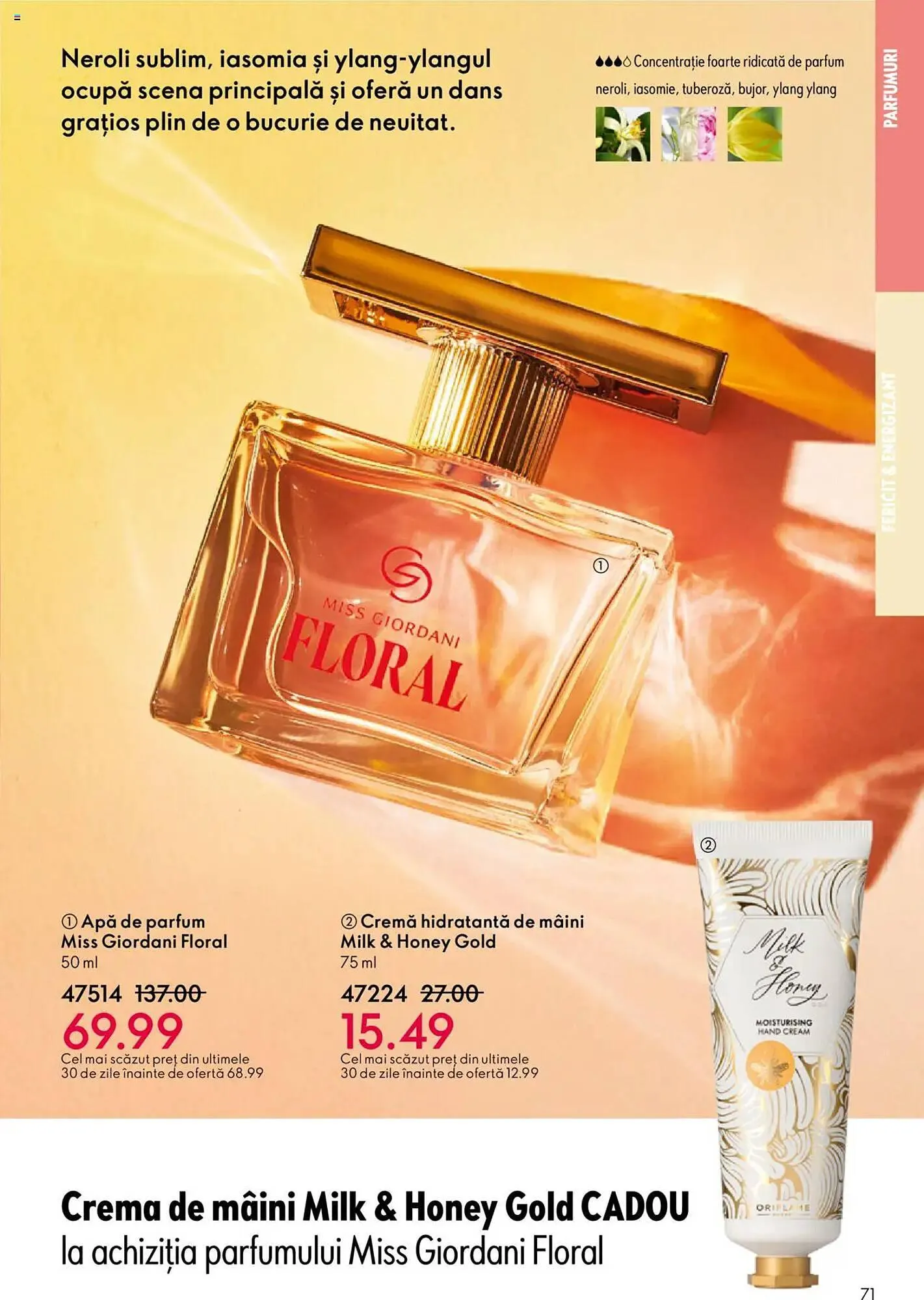 Catalog Catalog Oriflame de la 30 septembrie până la 21 octombrie 2025 - Revista Pagina 71