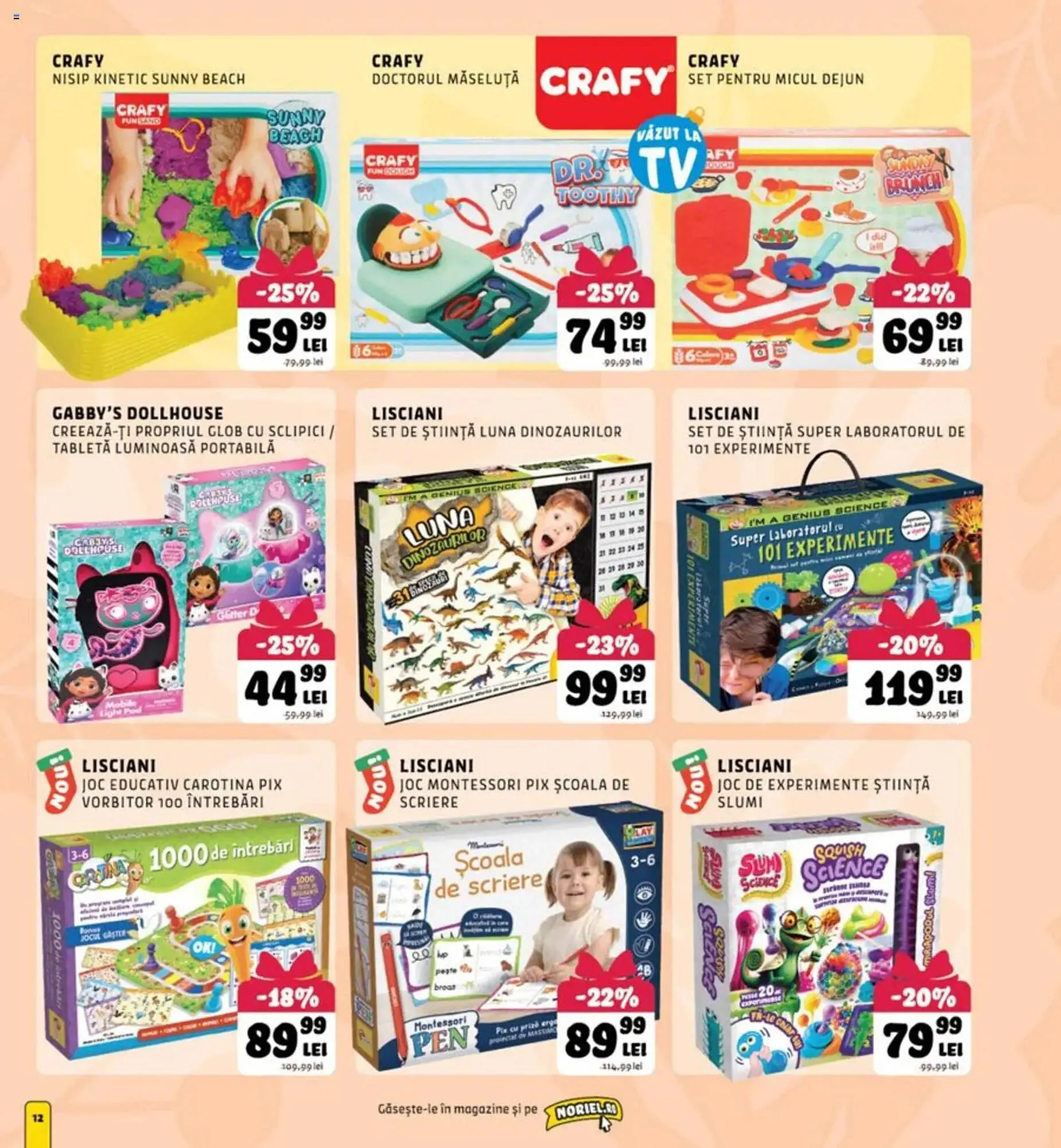 Catalog Magazine Noriel de la 16 noiembrie până la 23 decembrie 2025 - Revista Pagina 12