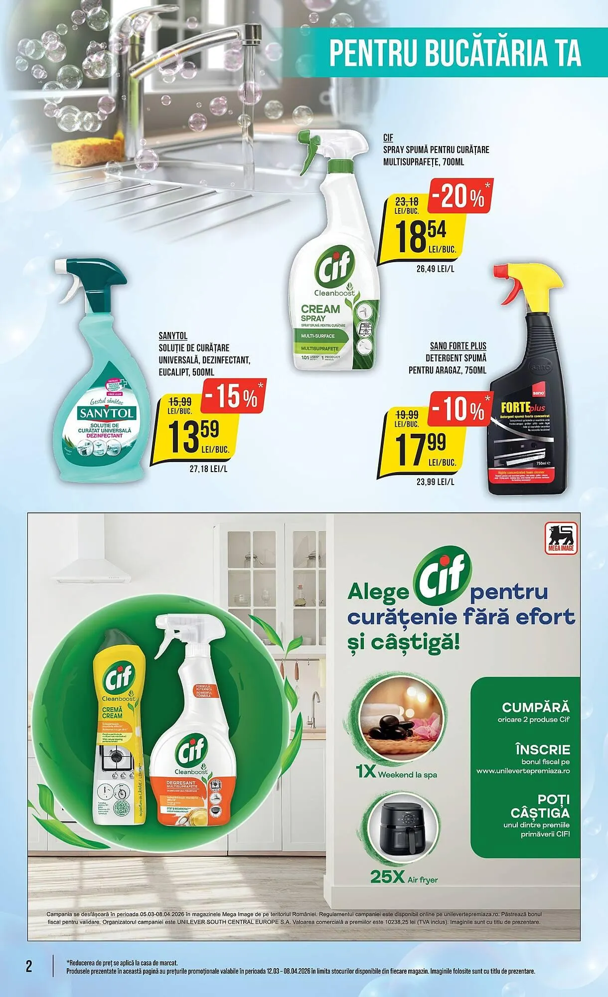 Catalog Catalog Mega Image de la 12 martie până la 8 aprilie 2026 - Revista Pagina 2