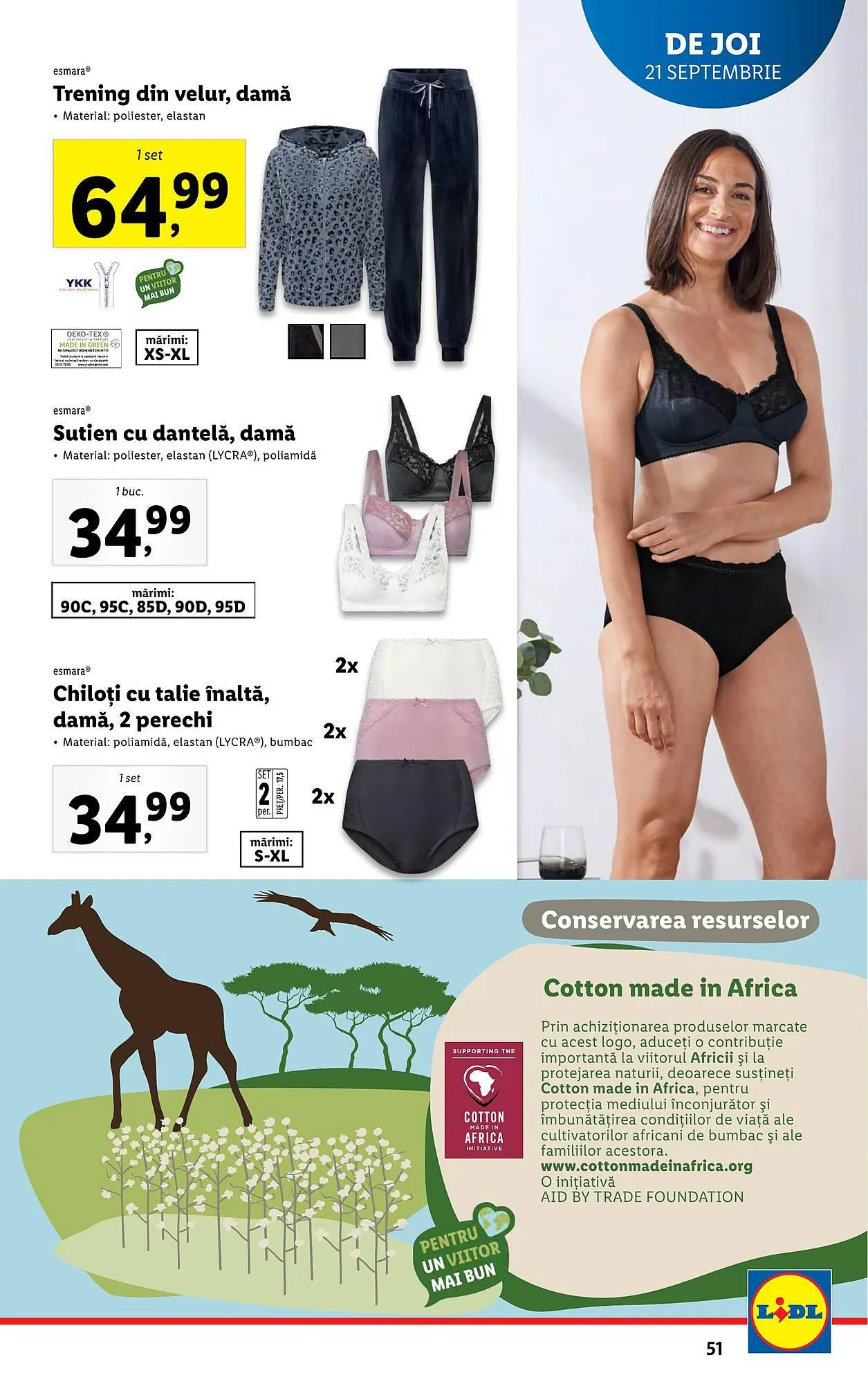 Catalog Lidl catalog de la 18 septembrie până la 24 septembrie 2023 - Revista Pagina 51