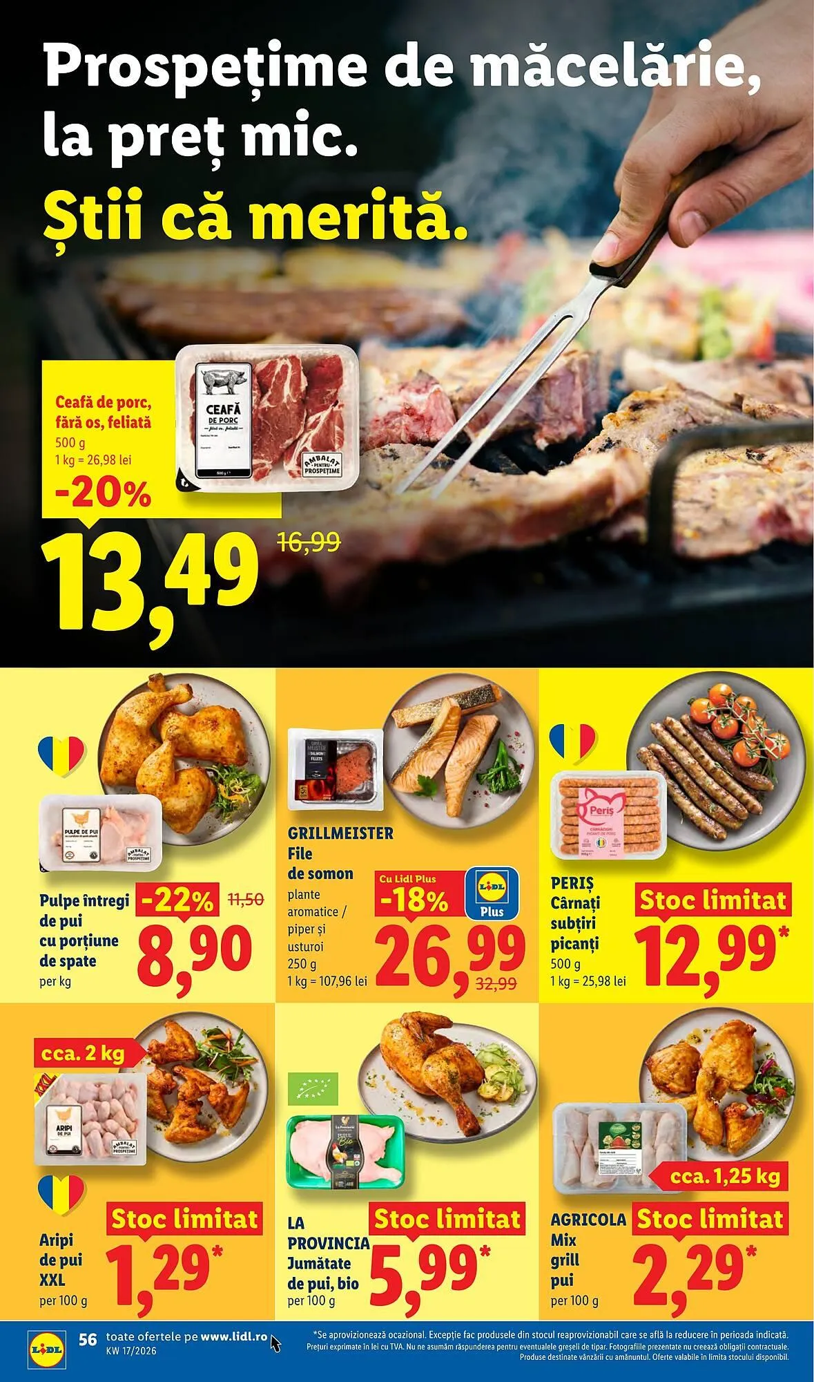 Catalog Catalog Lidl de la 20 aprilie până la 26 aprilie 2026 - Revista Pagina 56