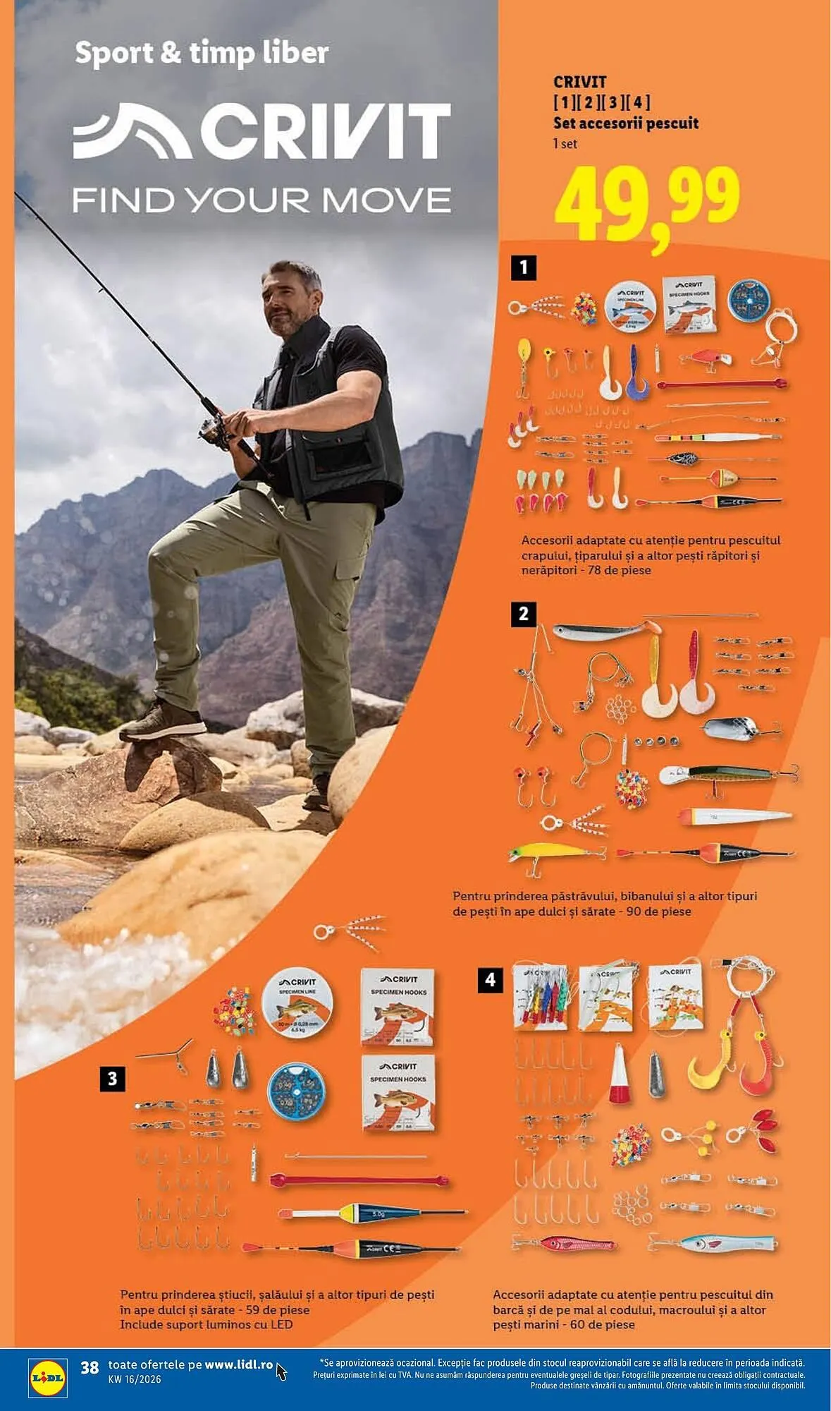 Catalog Catalog Lidl de la 14 aprilie până la 19 aprilie 2026 - Revista Pagina 38