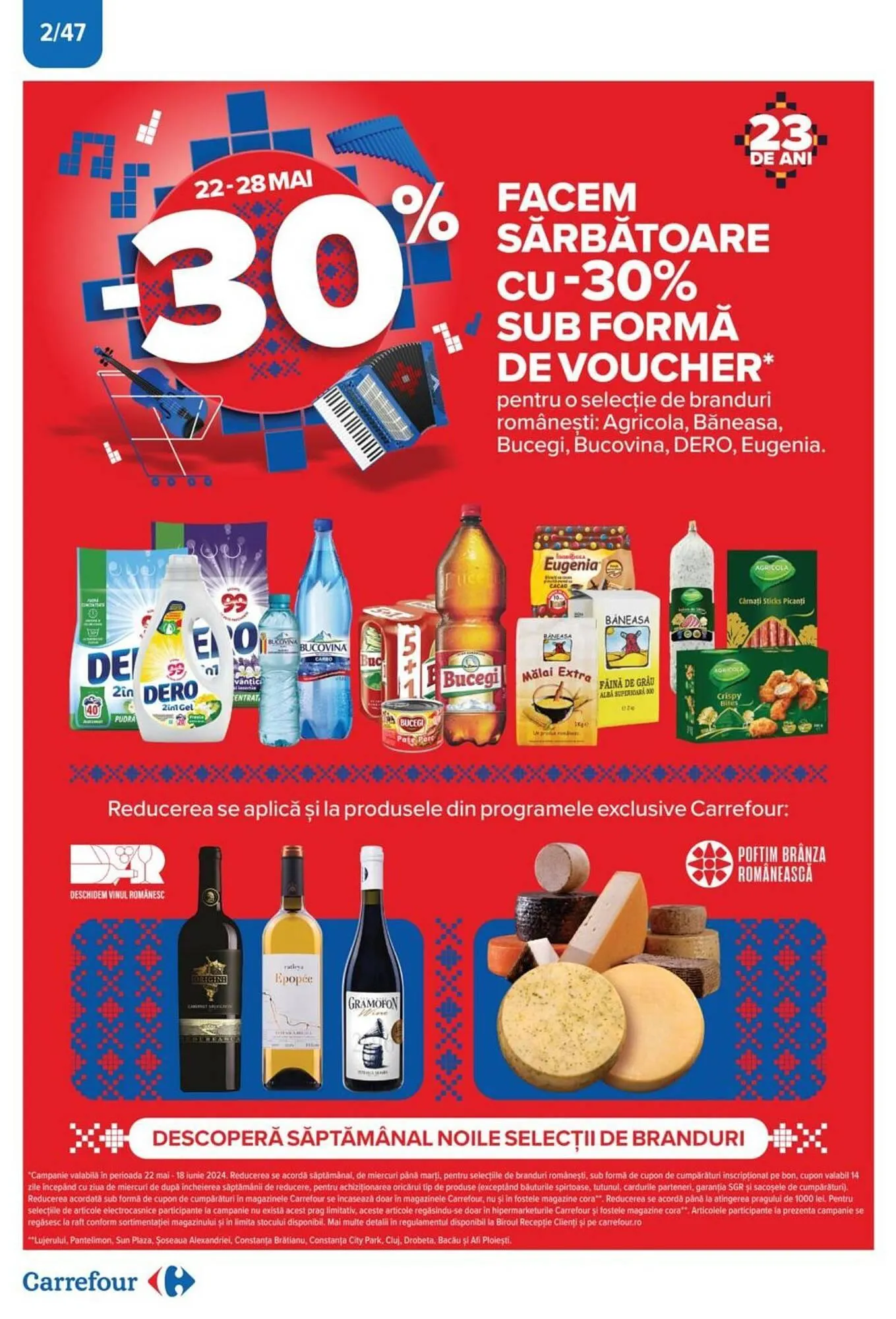 Catalog Carrefour Market catalog de la 22 mai până la 4 iunie 2024 - Revista Pagina 12