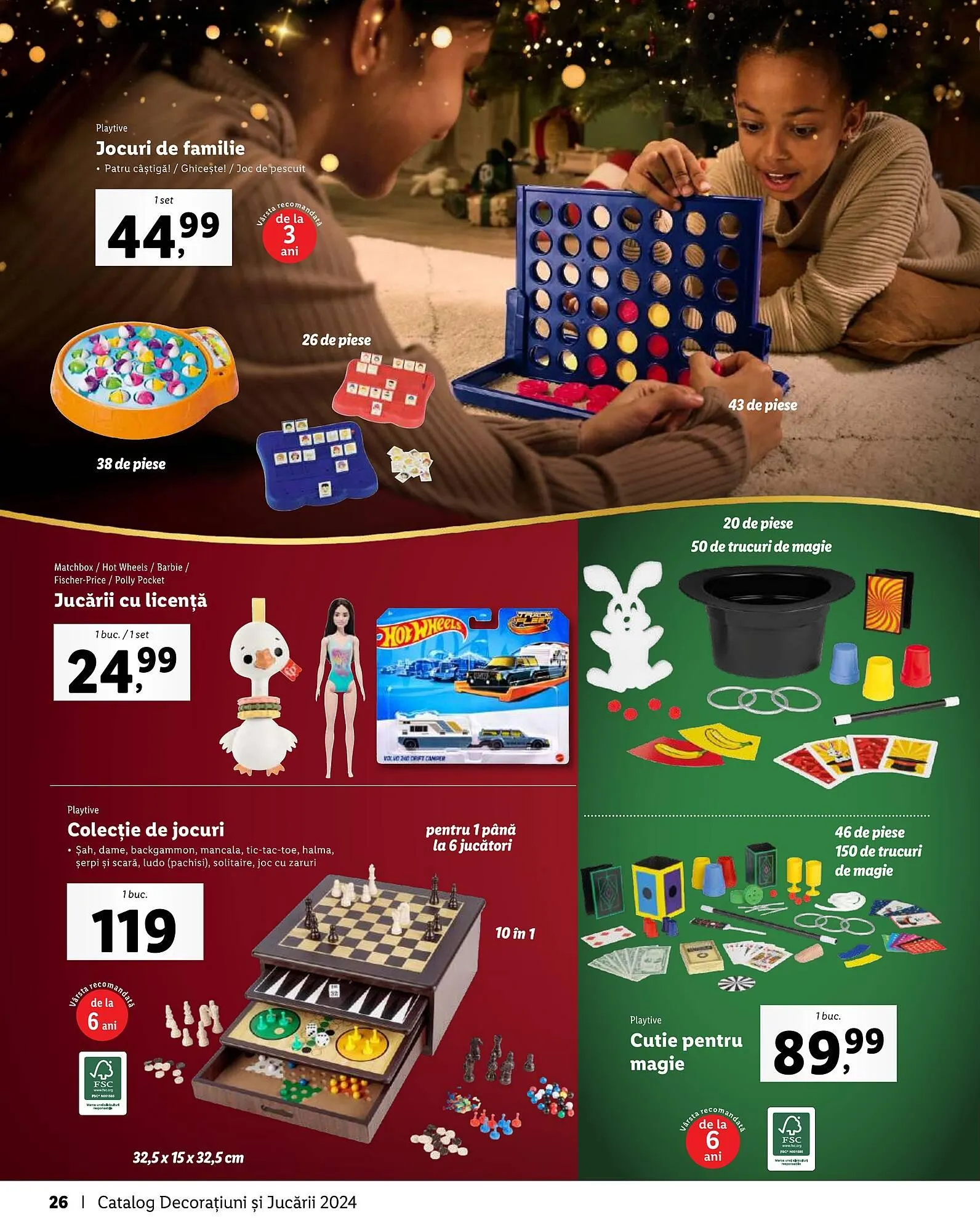 Catalog Catalog Lidl de la 4 noiembrie până la 24 decembrie 2024 - Revista Pagina 26