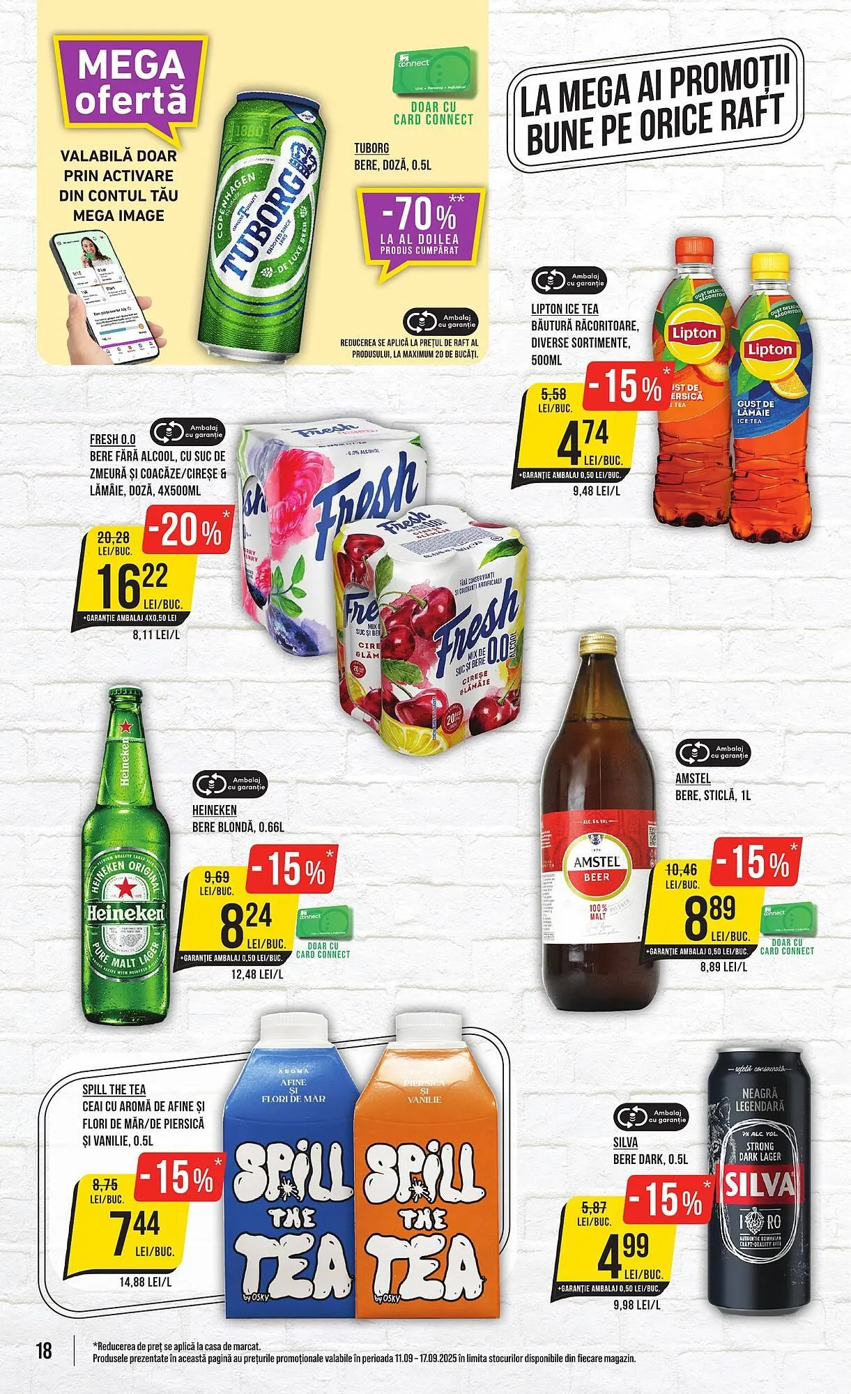 Catalog Catalog Mega Image de la 11 septembrie până la 17 septembrie 2025 - Revista Pagina 18