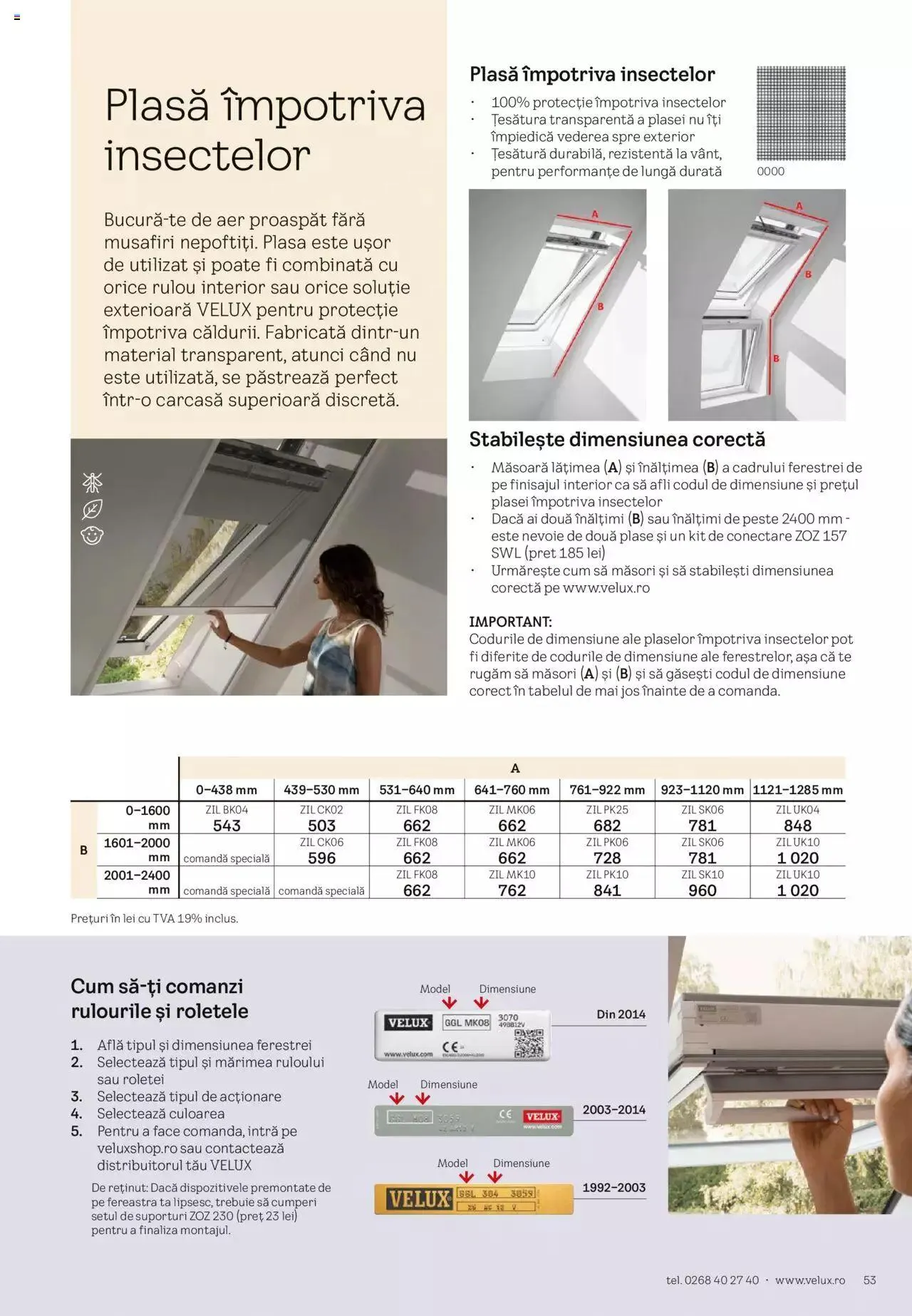 Catalog Catalog Velux de la 19 martie până la 31 decembrie 2024 - Revista Pagina 53