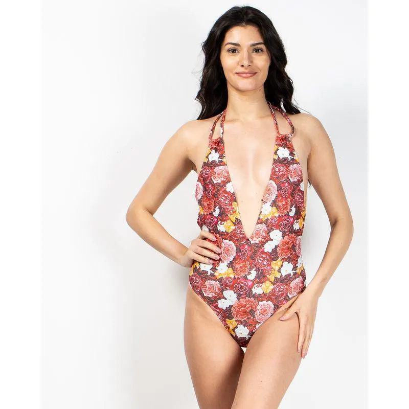 Costum de baie intreg cu spatele gol 2107901014