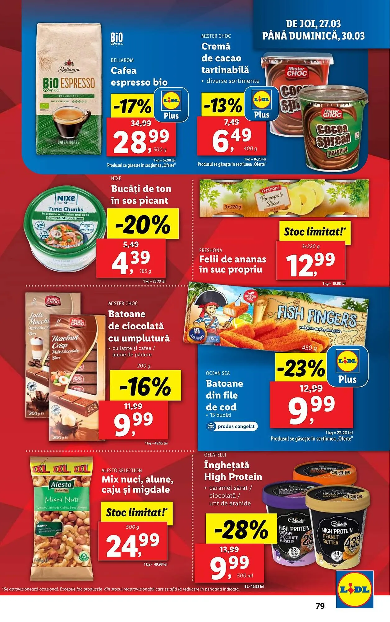 Catalog Catalog Lidl de la 24 martie până la 30 martie 2025 - Revista Pagina 79