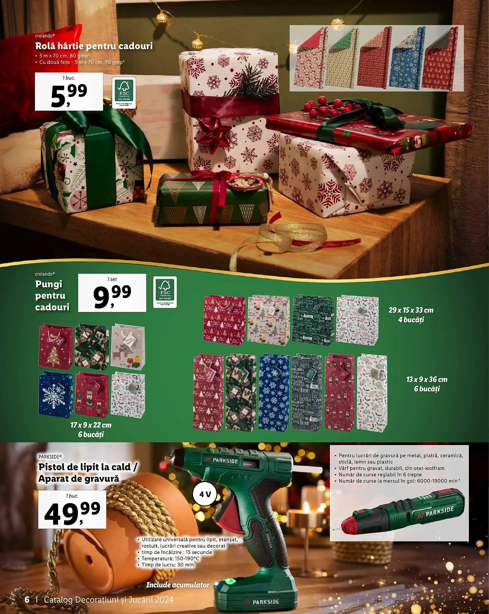 Catalog Catalog Lidl de la 4 noiembrie până la 24 decembrie 2024 - Revista Pagina 6