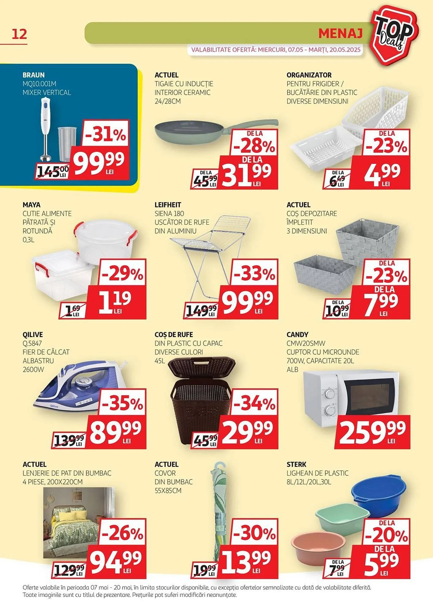 Catalog Catalog Auchan de la 7 mai până la 20 mai 2025 - Revista Pagina 12