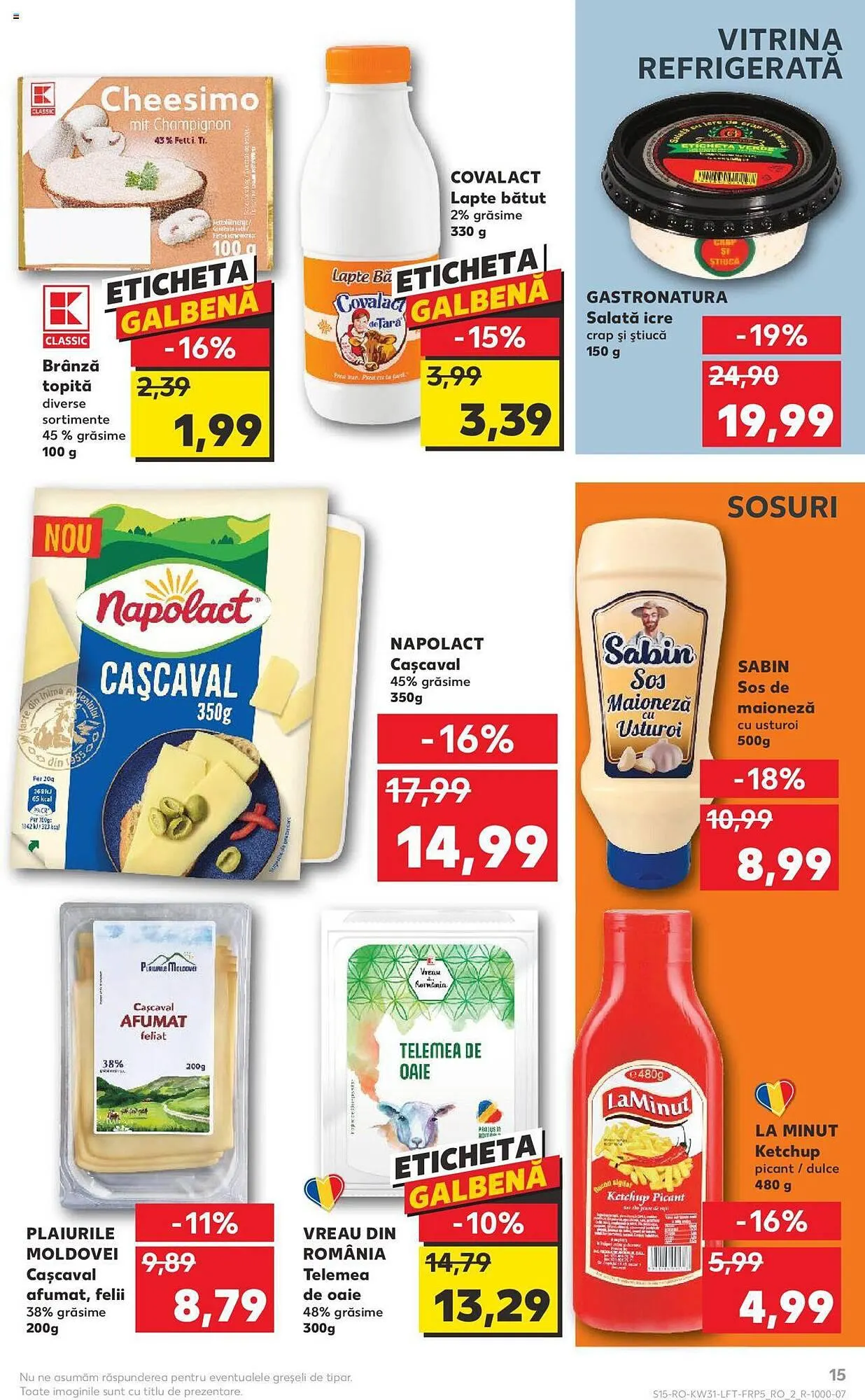 Catalog Kaufland catalog de la 2 august până la 8 august 2023 - Revista Pagina 15
