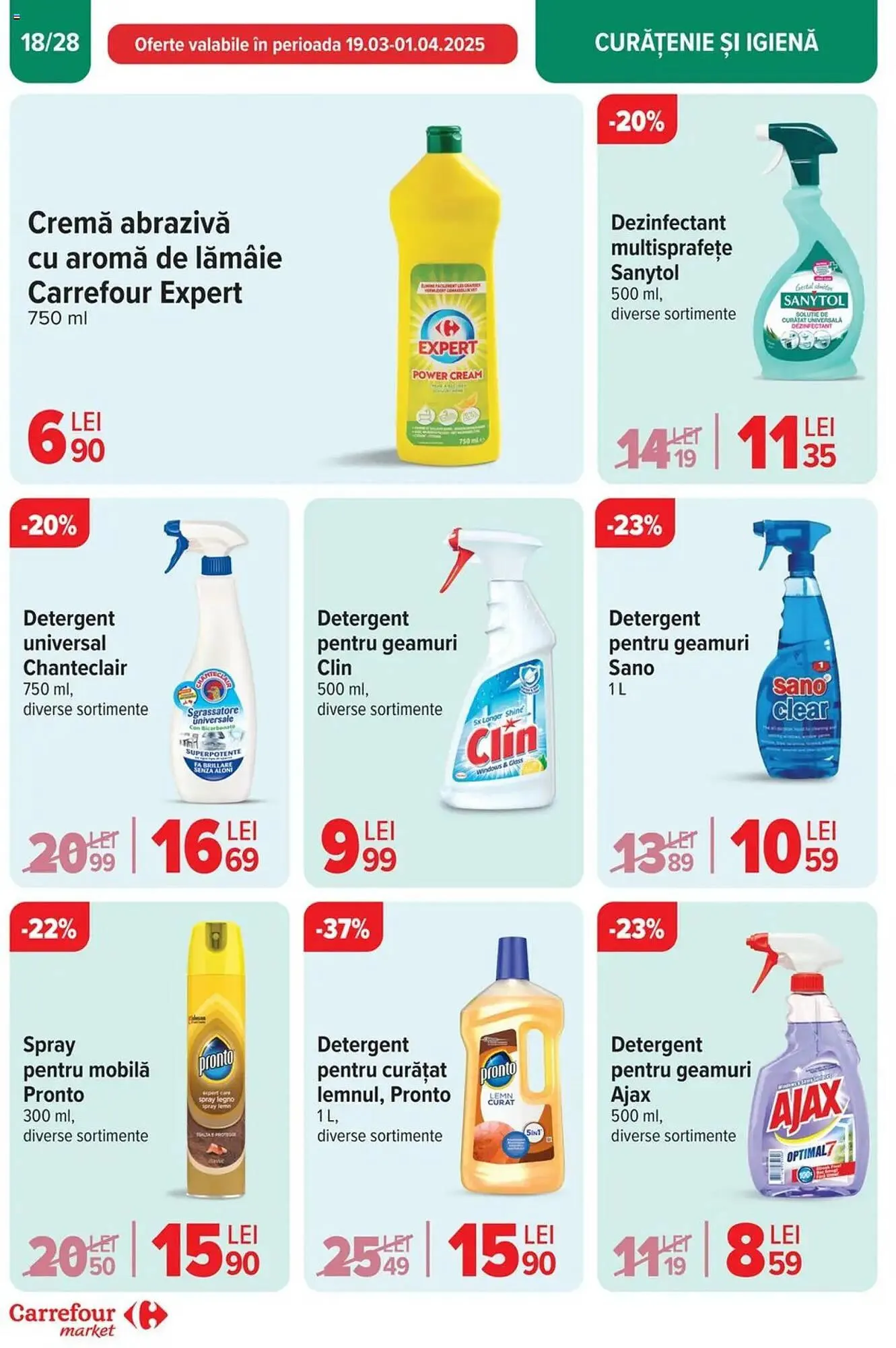 Catalog Catalog Carrefour de la 26 martie până la 1 aprilie 2025 - Revista Pagina 18