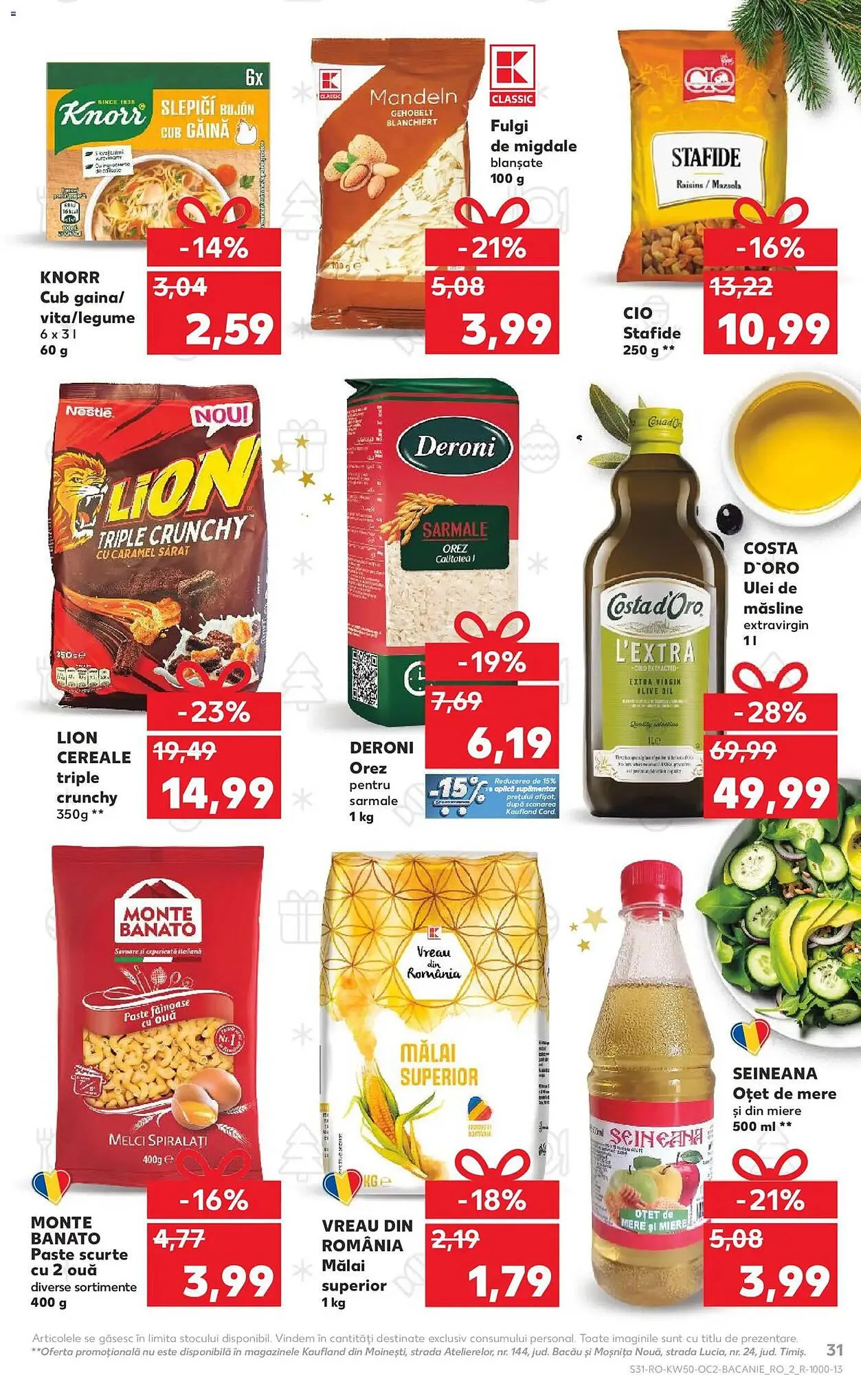Catalog Catalog Kaufland de la 10 decembrie până la 16 decembrie 2025 - Revista Pagina 31