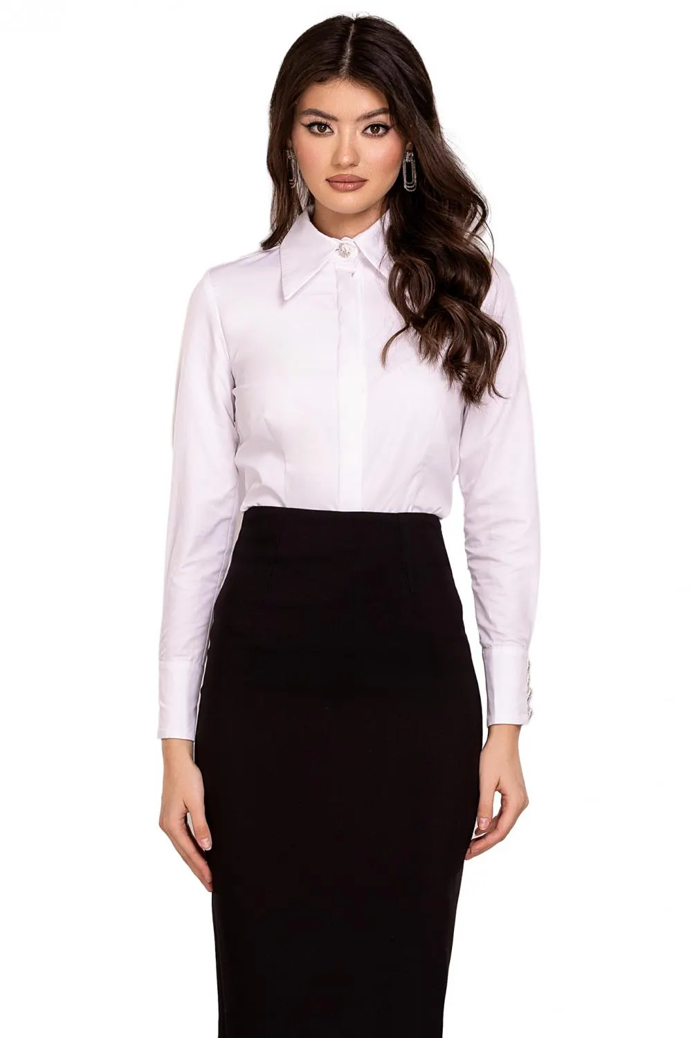 Camasa eleganta alba