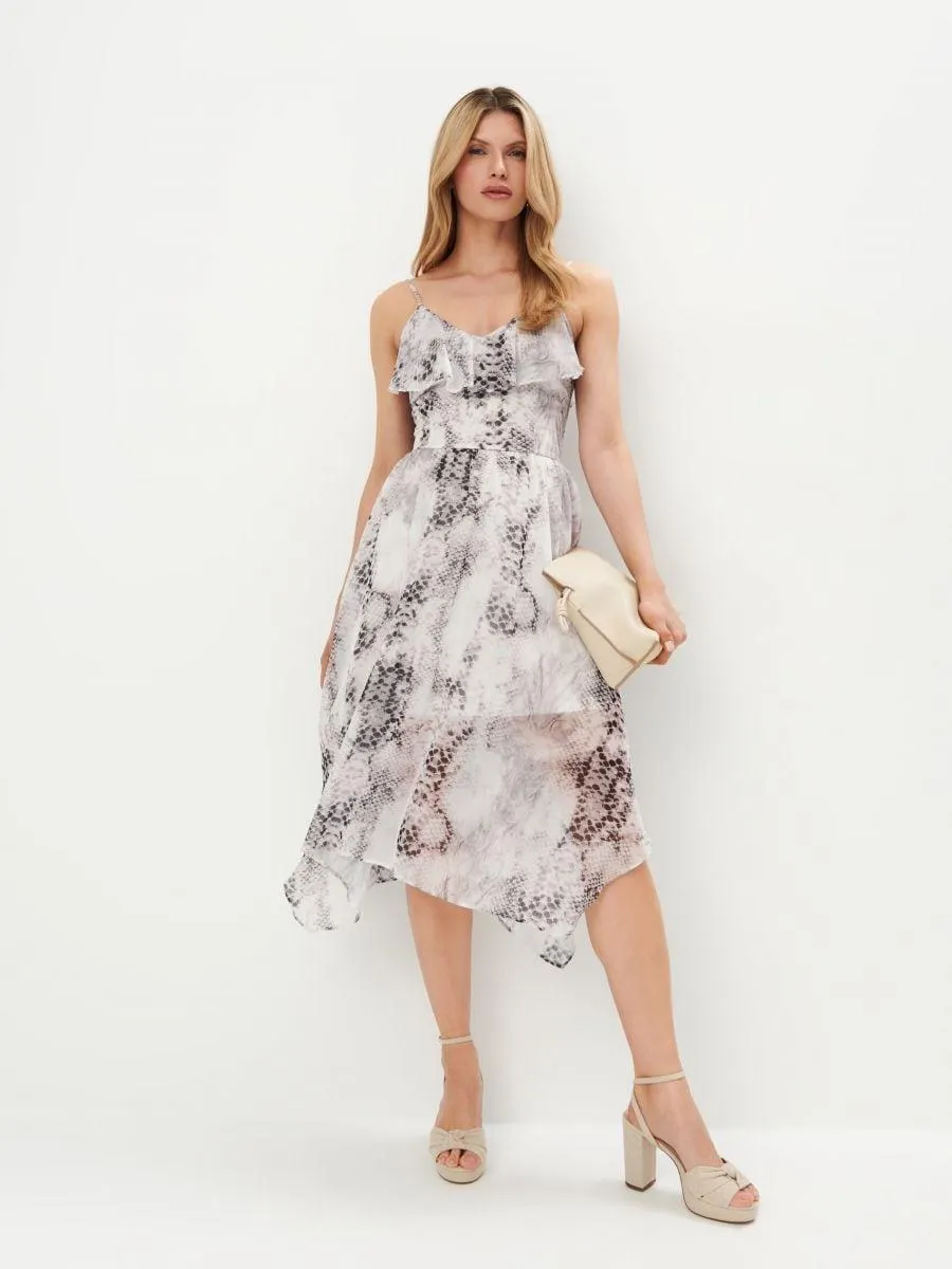 Rochie midi cu bretele