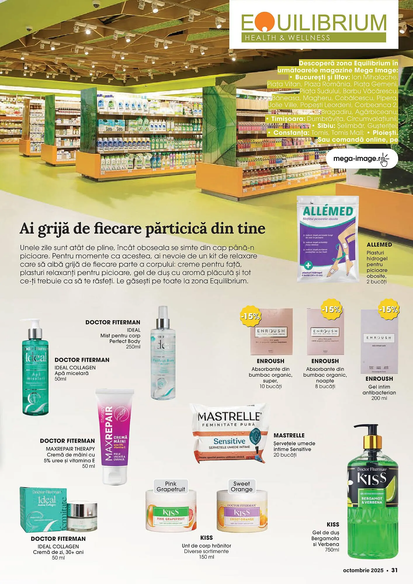Catalog Catalog Mega Image de la 1 octombrie până la 31 octombrie 2025 - Revista Pagina 31