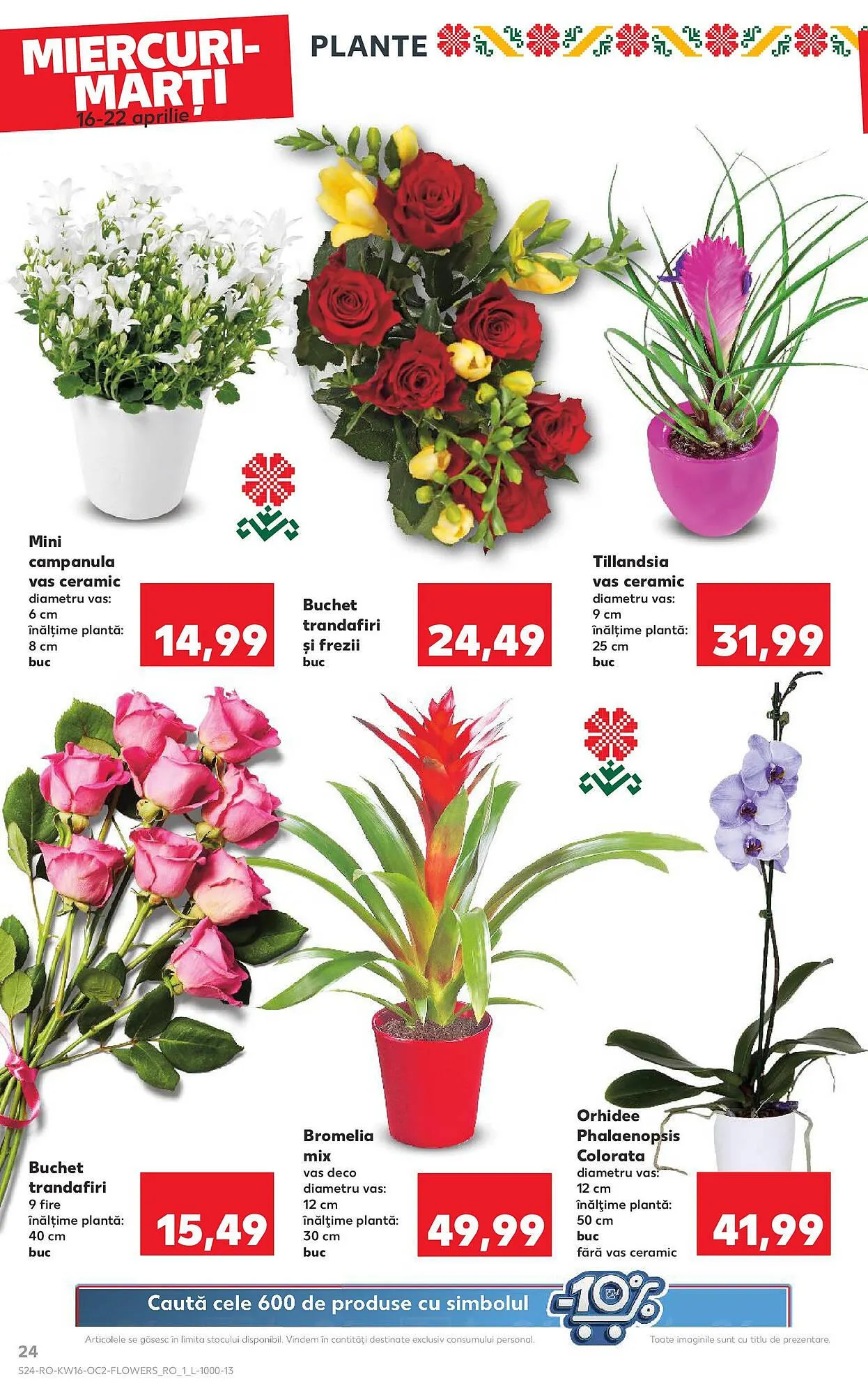 Catalog Catalog Kaufland de la 16 aprilie până la 22 aprilie 2025 - Revista Pagina 24