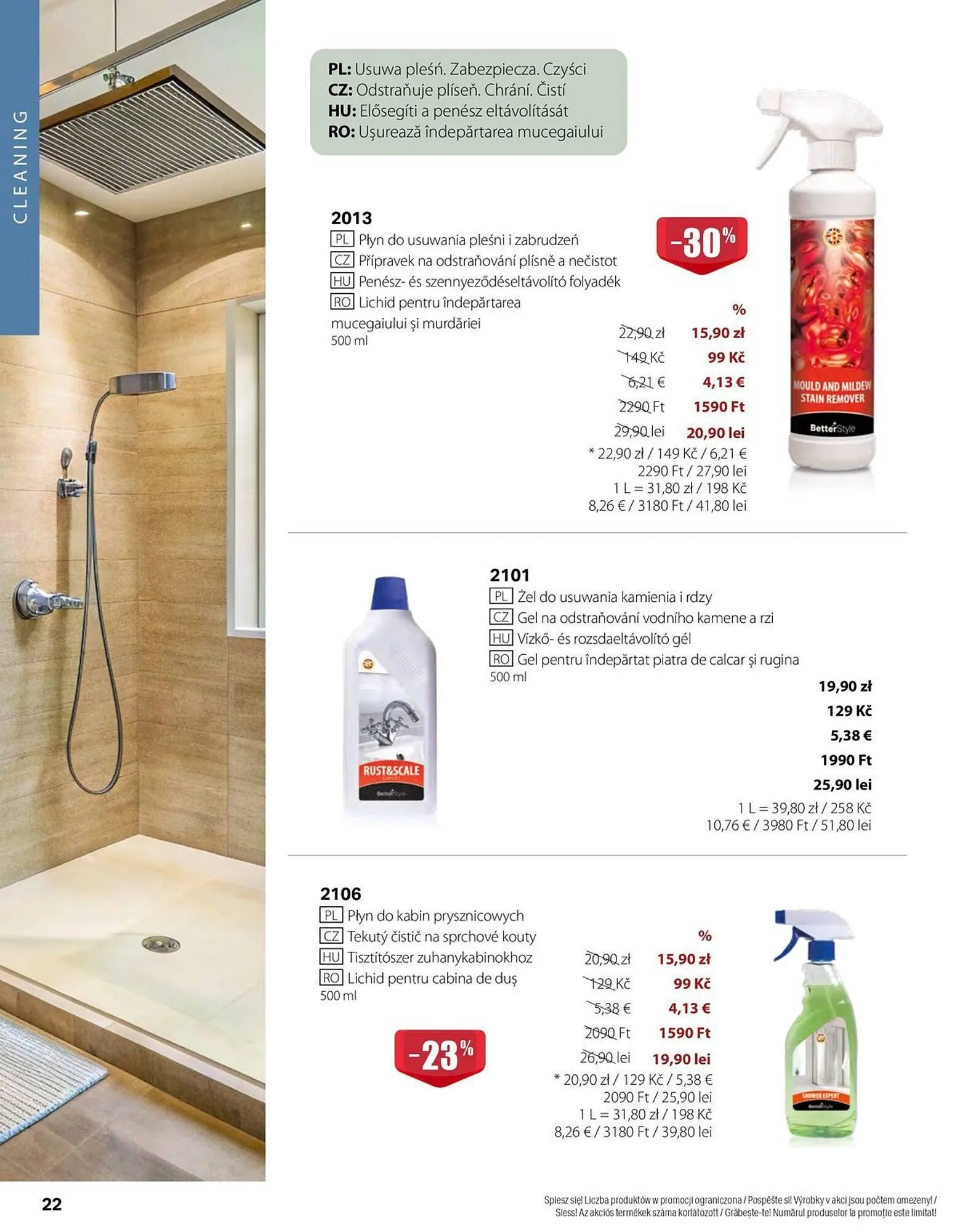 Catalog Catalog BetterStyle de la 1 octombrie până la 31 octombrie 2025 - Revista Pagina 22