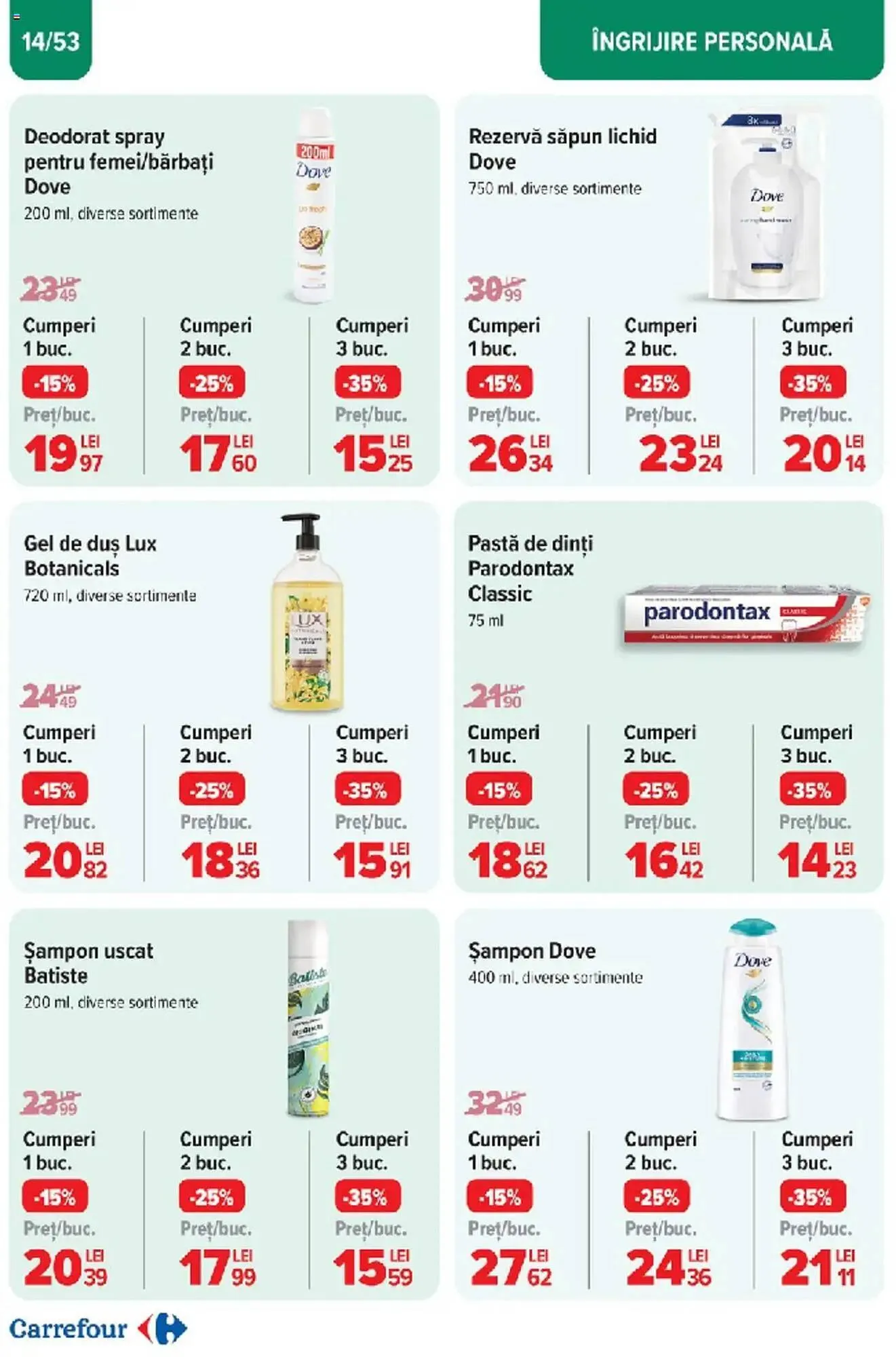 Catalog Catalog Carrefour de la 10 martie până la 18 martie 2025 - Revista Pagina 14