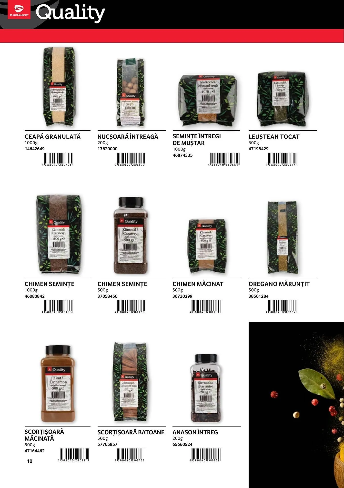 Catalog Catalog Selgros de la 20 iunie până la 30 noiembrie 2025 - Revista Pagina 10