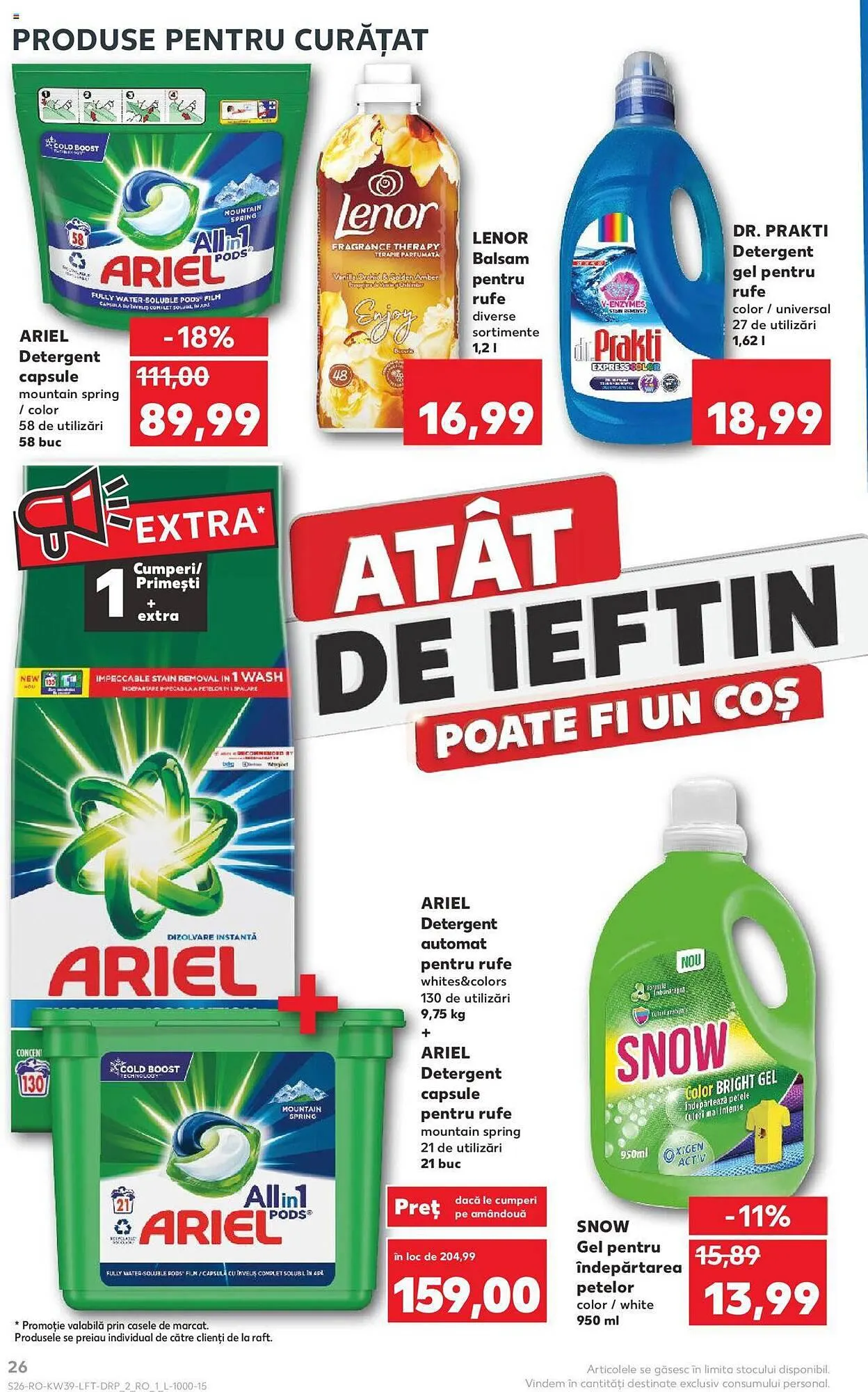 Catalog Kaufland catalog de la 27 septembrie până la 3 octombrie 2023 - Revista Pagina 26