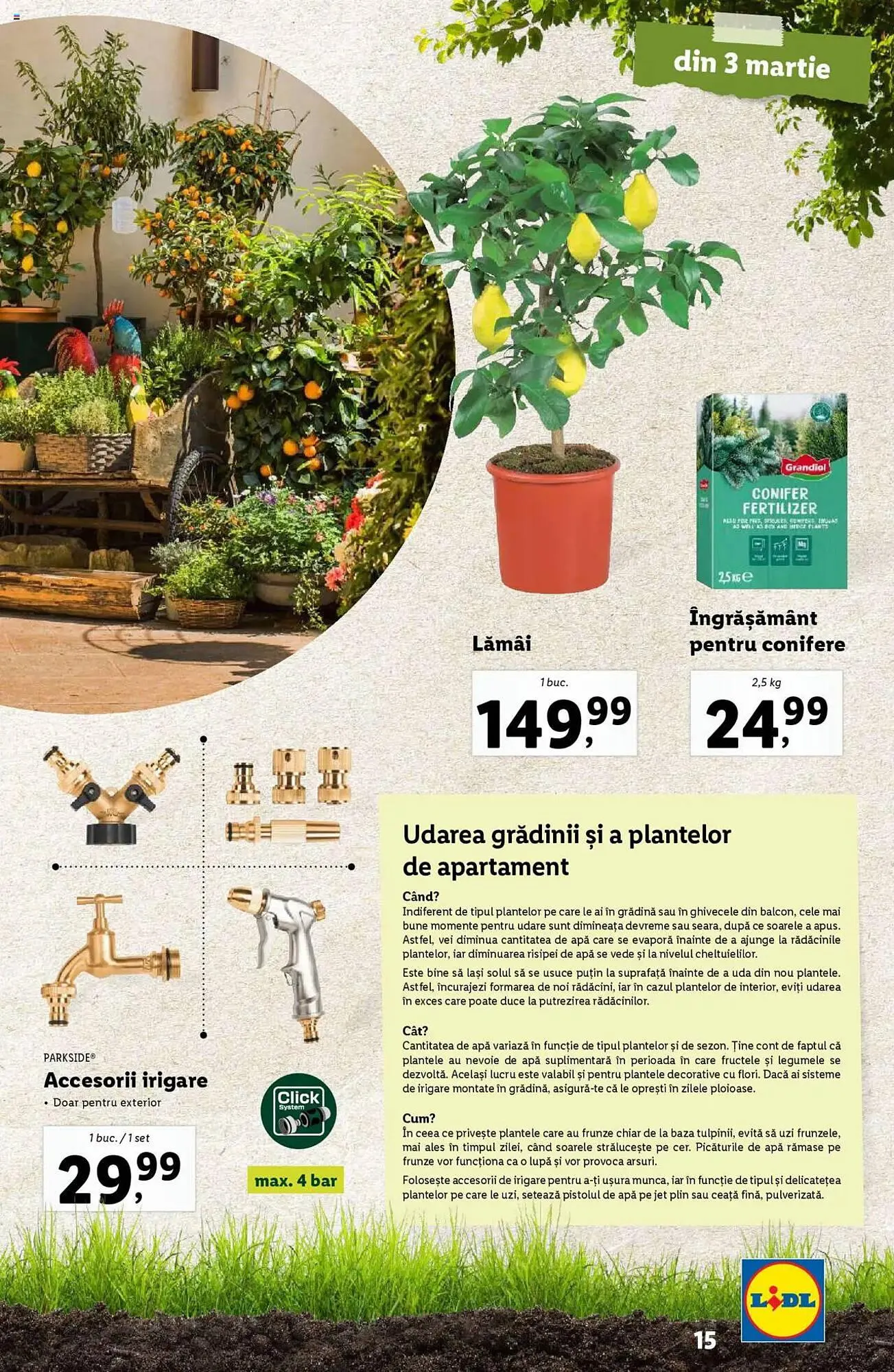 Catalog Catalog Lidl de la 24 februarie până la 13 aprilie 2025 - Revista Pagina 15