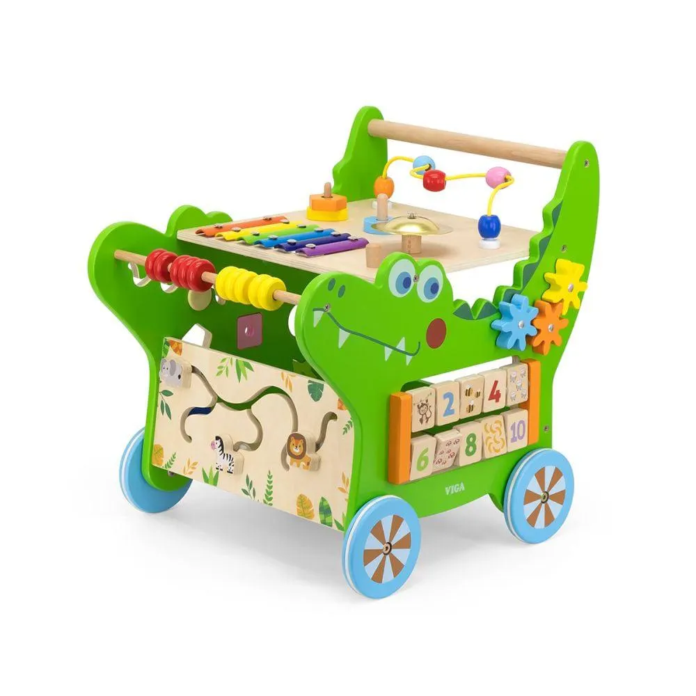 Antemergator cu activitati, Viga, Crocodil