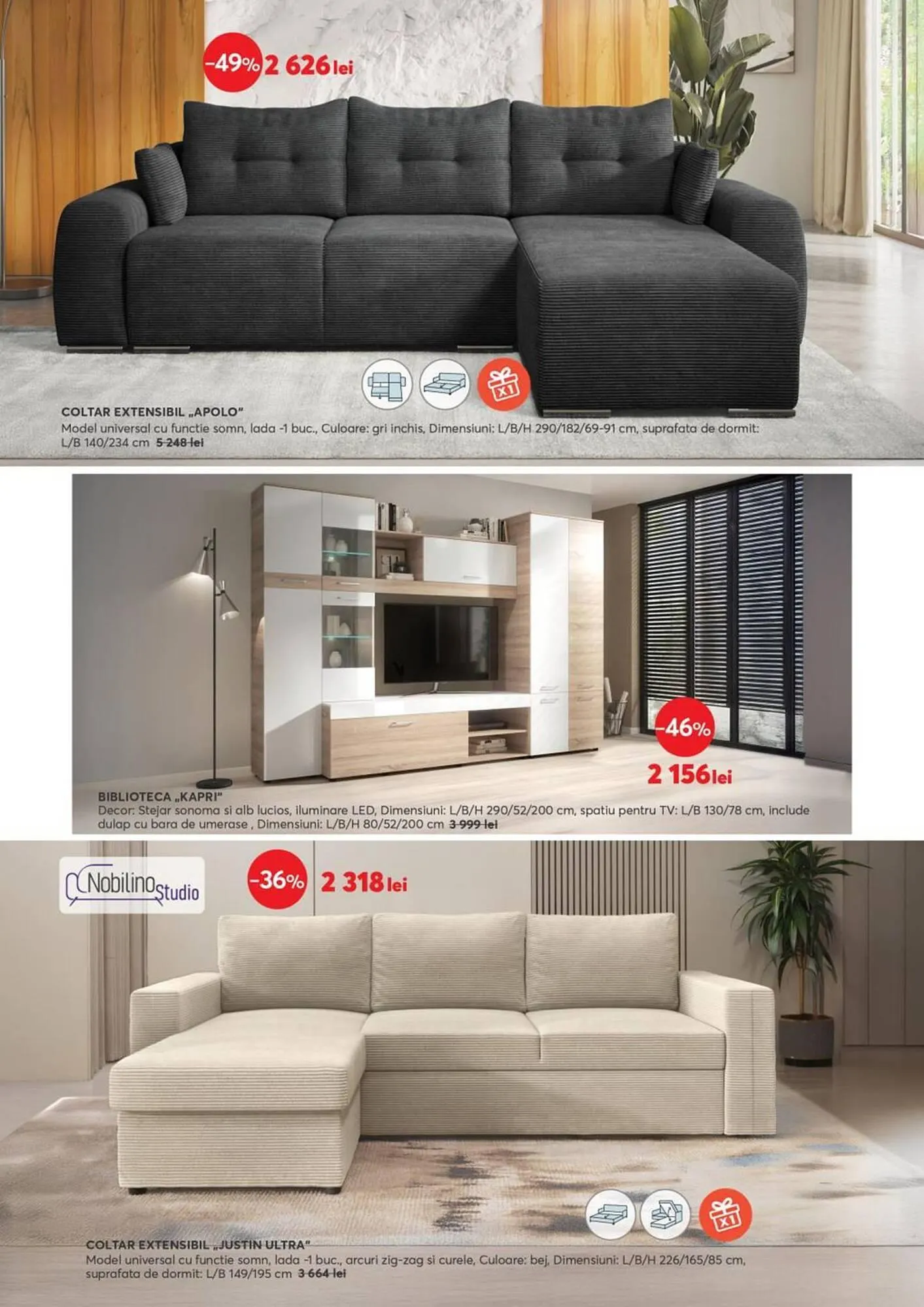 Catalog Catalog Mobila Videnov de la 2 februarie până la 28 februarie 2026 - Revista Pagina 4