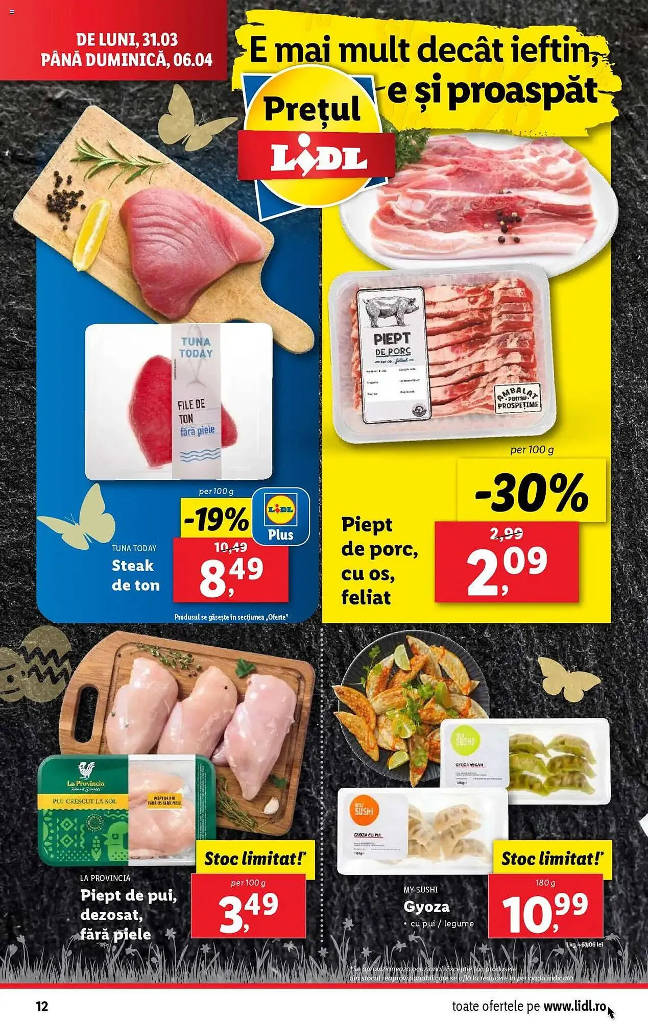 Catalog Catalog Lidl de la 31 martie până la 6 aprilie 2025 - Revista Pagina 12