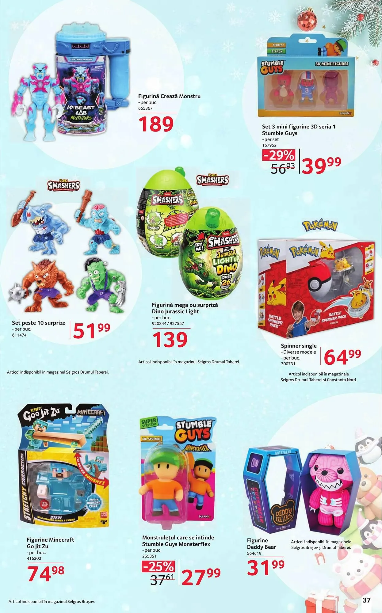 Catalog Catalog Selgros de la 6 decembrie până la 24 decembrie 2025 - Revista Pagina 37