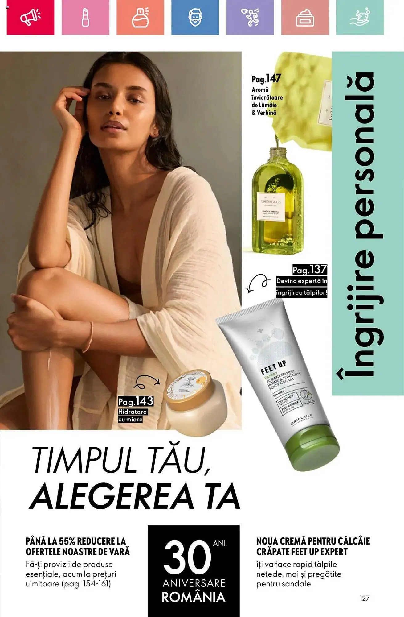 Catalog Catalog Oriflame de la 25 mai până la 14 iunie 2025 - Revista Pagina 127