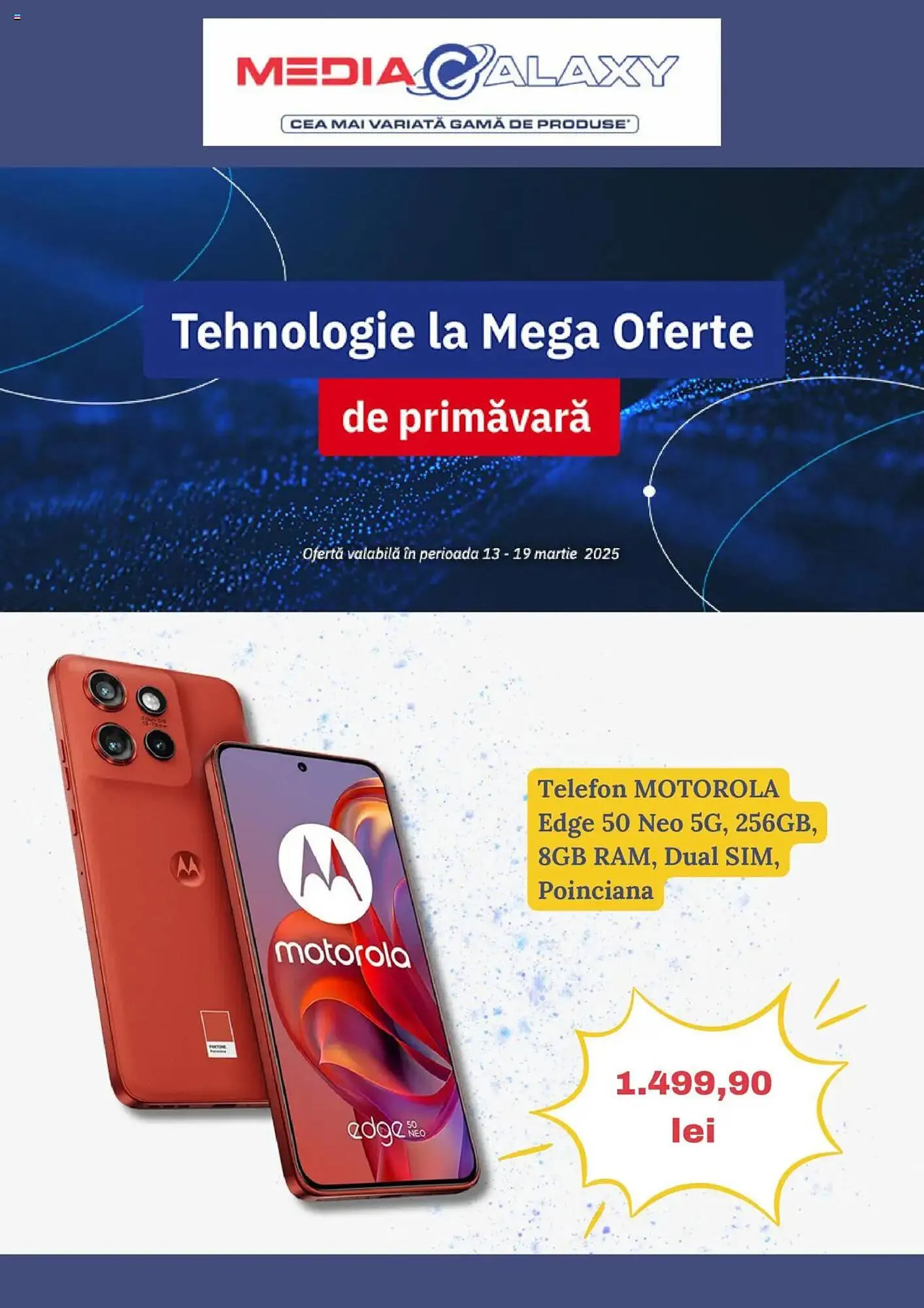 Catalog Catalog Media Galaxy de la 13 martie până la 19 martie 2025 - Revista Pagina 1