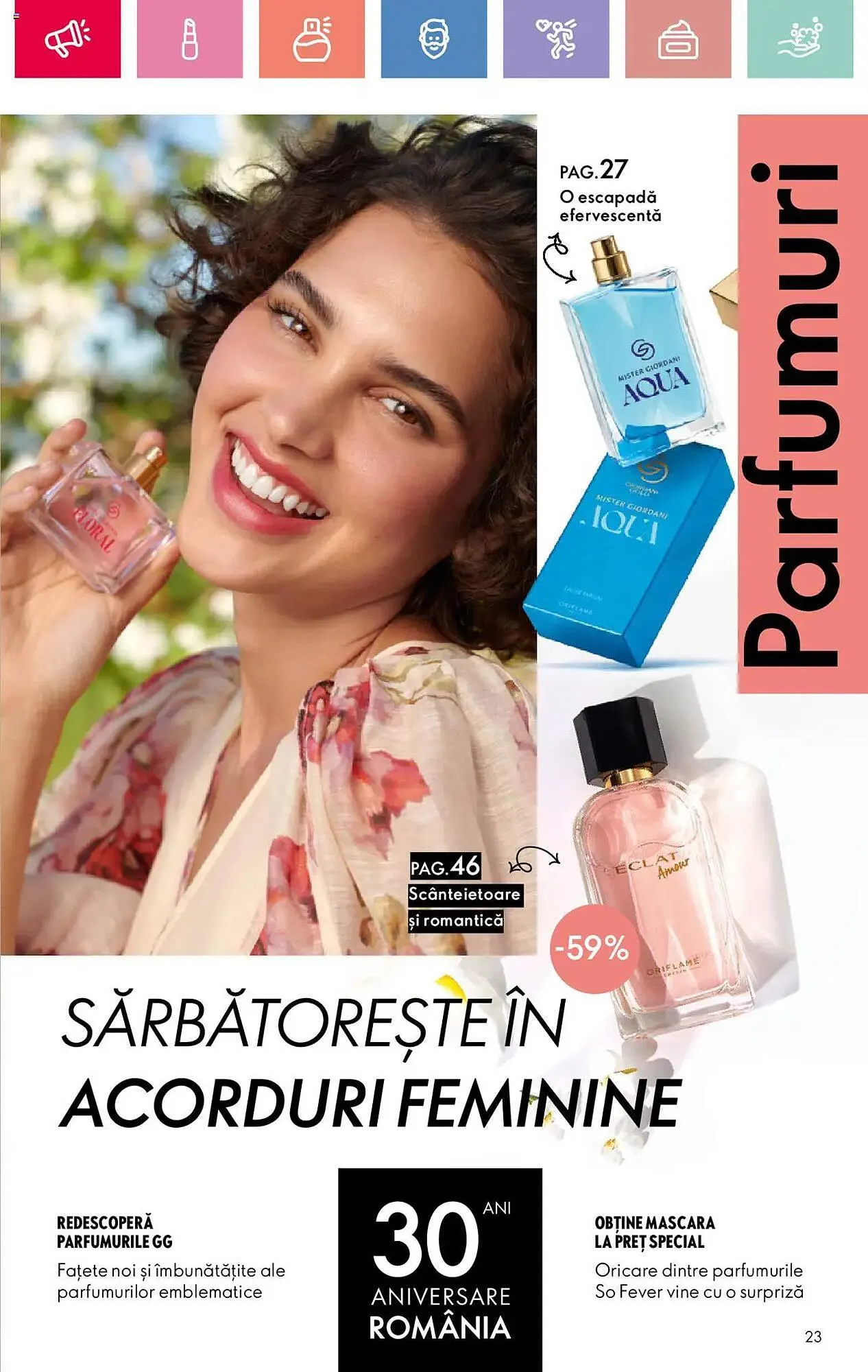 Catalog Catalog Oriflame de la 2 martie până la 22 martie 2025 - Revista Pagina 23