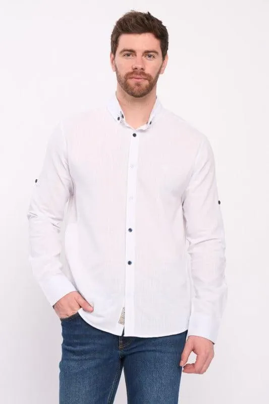 Timeout - Camasa barbat regular de culoare uniforma