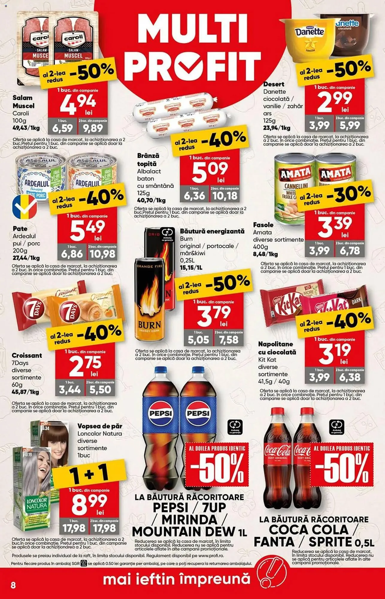 Catalog Catalog PROFI de la 13 mai până la 26 mai 2026 - Revista Pagina 8