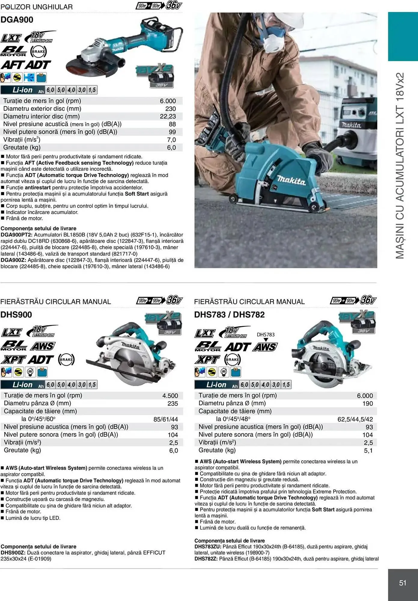 Catalog Catalog Makita de la 8 ianuarie până la 31 decembrie 2025 - Revista Pagina 51