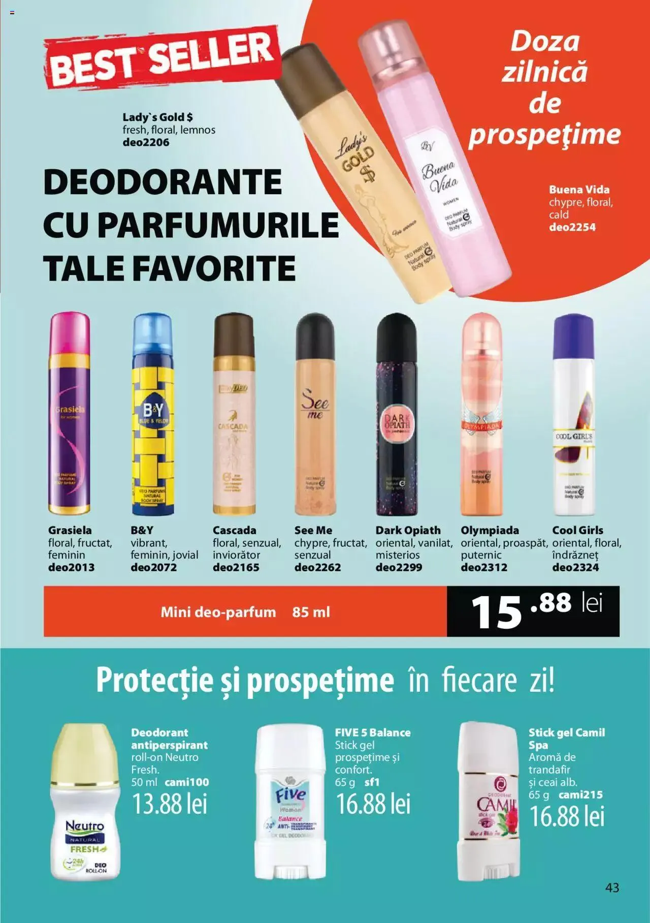 Catalog Catalog Lady’s de la 2 martie până la 31 decembrie 2023 - Revista Pagina 43