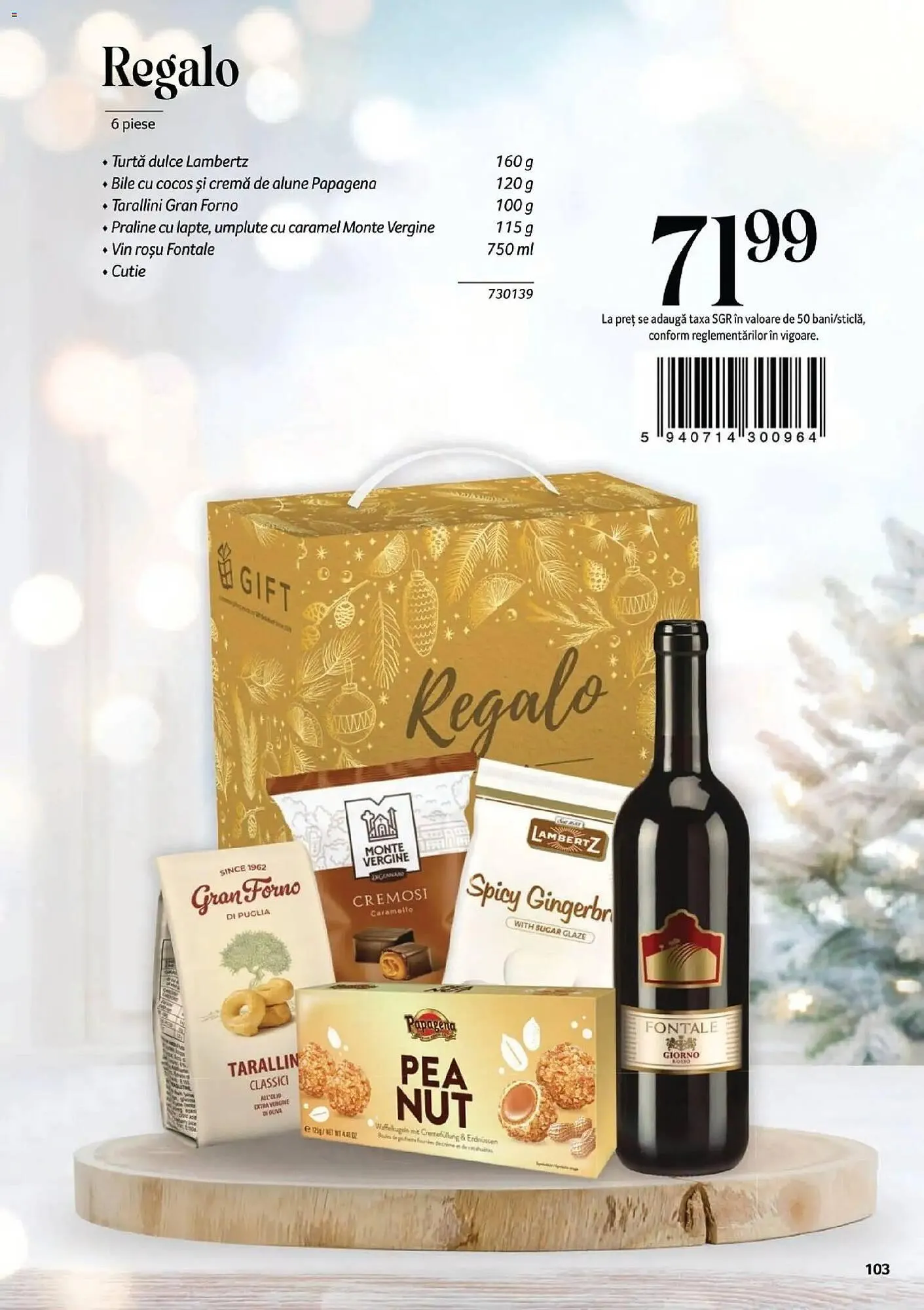 Catalog Catalog Selgros de la 6 noiembrie până la 23 decembrie 2025 - Revista Pagina 103