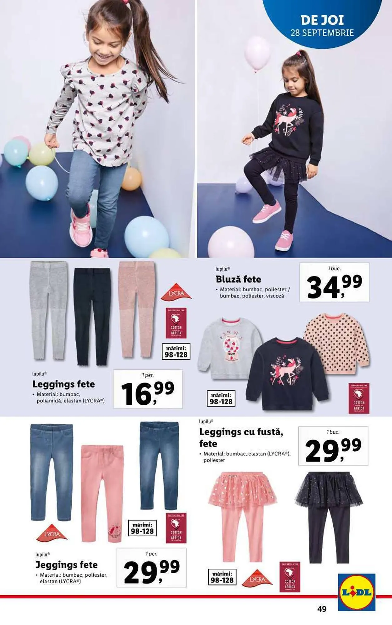 Catalog Lidl catalog de la 25 septembrie până la 1 octombrie 2023 - Revista Pagina 49