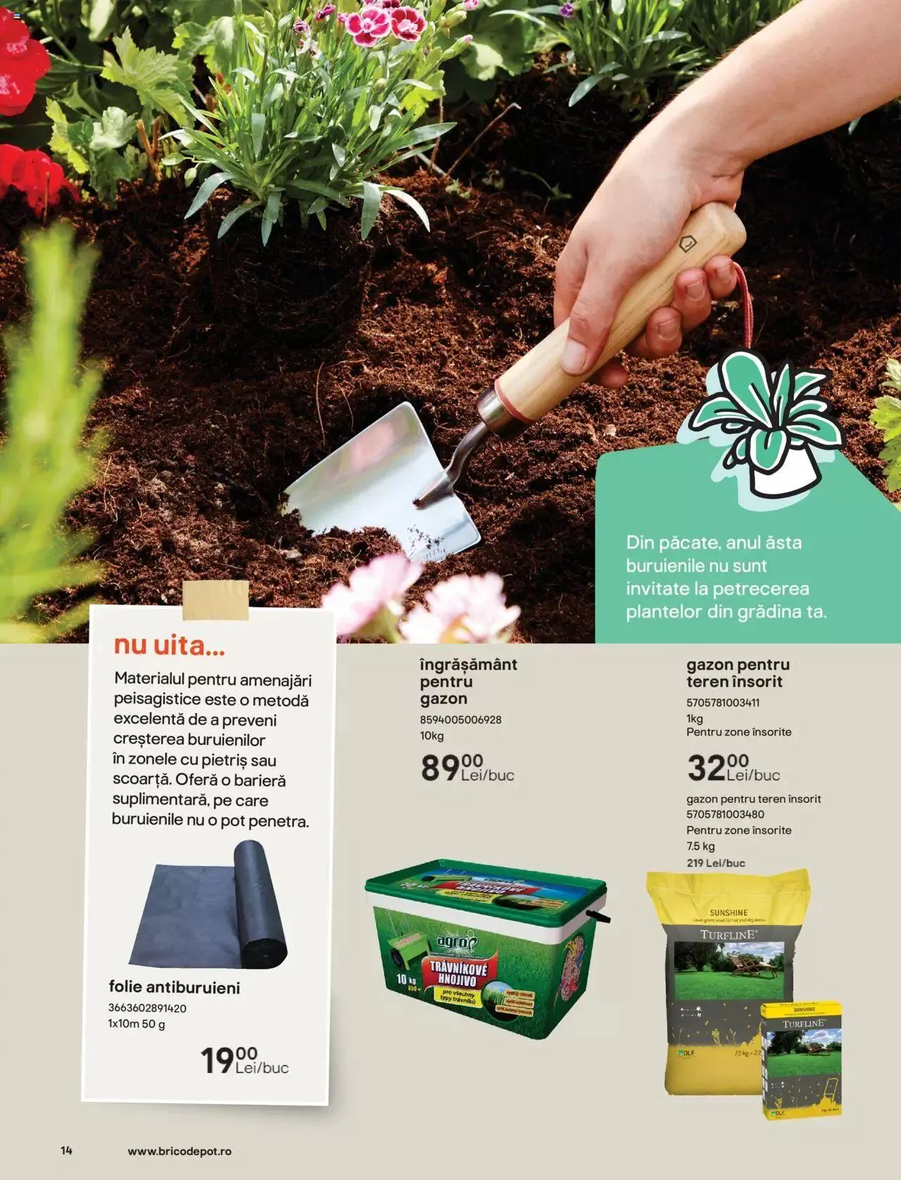 Catalog Brico Depot catalog - Grădină de la 7 aprilie până la 30 septembrie 2023 - Revista Pagina 14