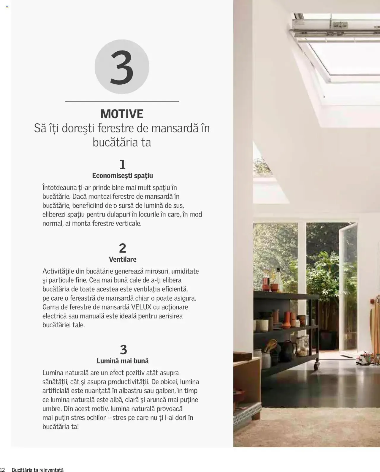 Catalog Velux catalog - Bucătăria ta reinventată de la 27 decembrie până la 31 decembrie 2024 - Revista Pagina 12