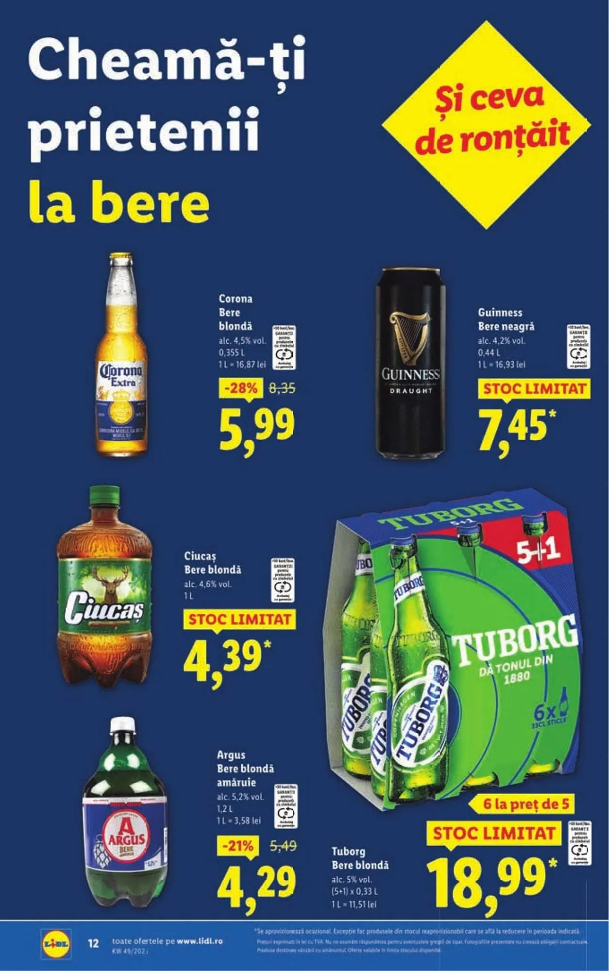 Catalog Catalog Lidl de la 1 decembrie până la 7 decembrie 2025 - Revista Pagina 12
