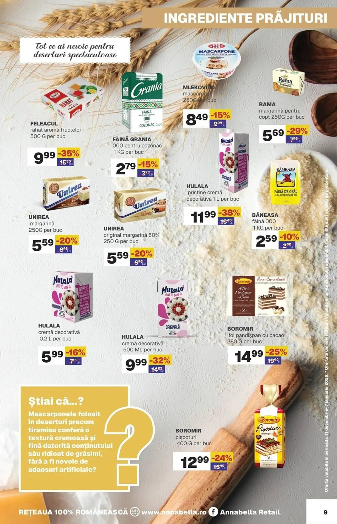 Catalog Catalog Annabella de la 12 decembrie până la 7 ianuarie 2026 - Revista Pagina 9