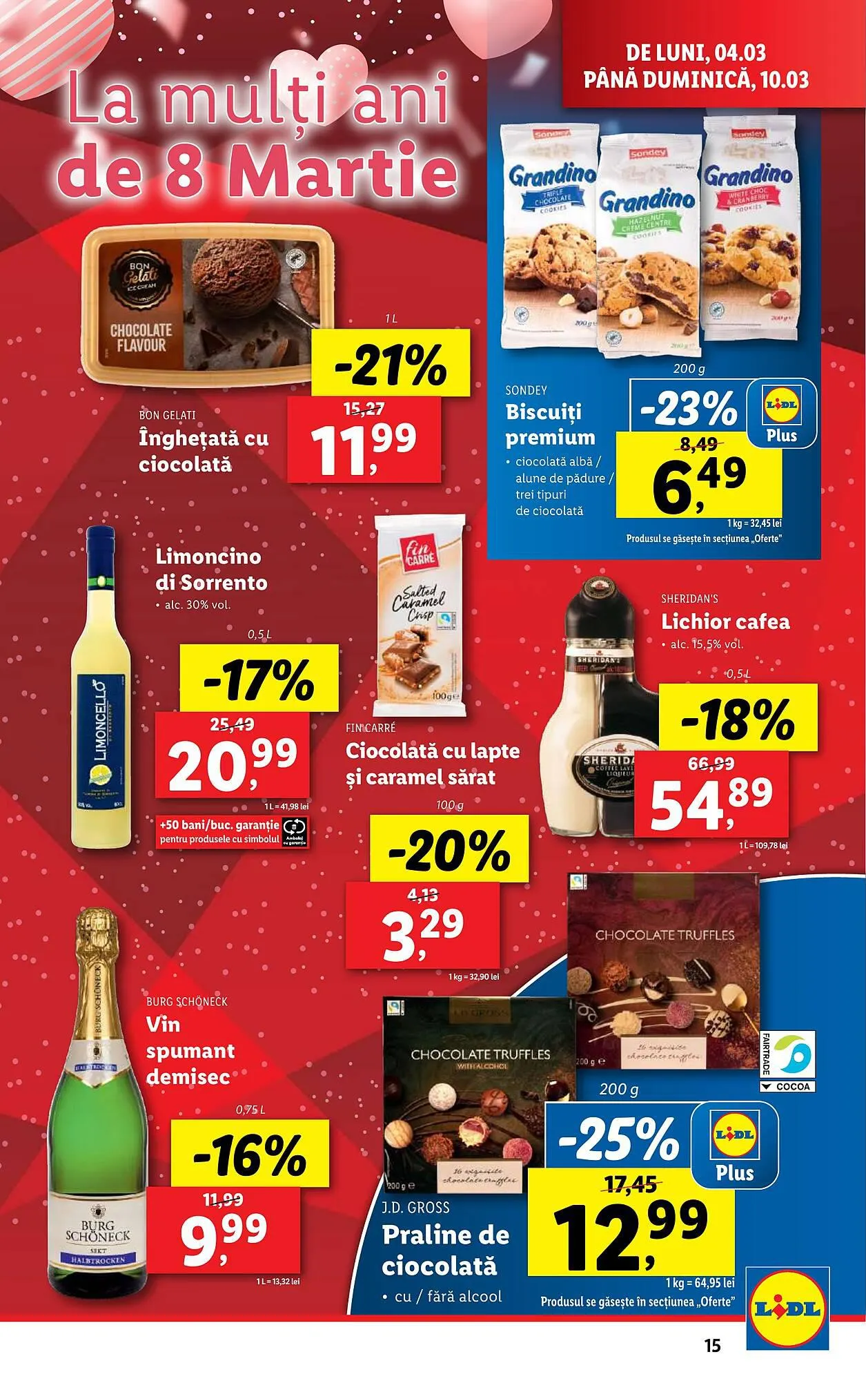 Catalog Lidl catalog de la 4 martie până la 10 martie 2024 - Revista Pagina 15