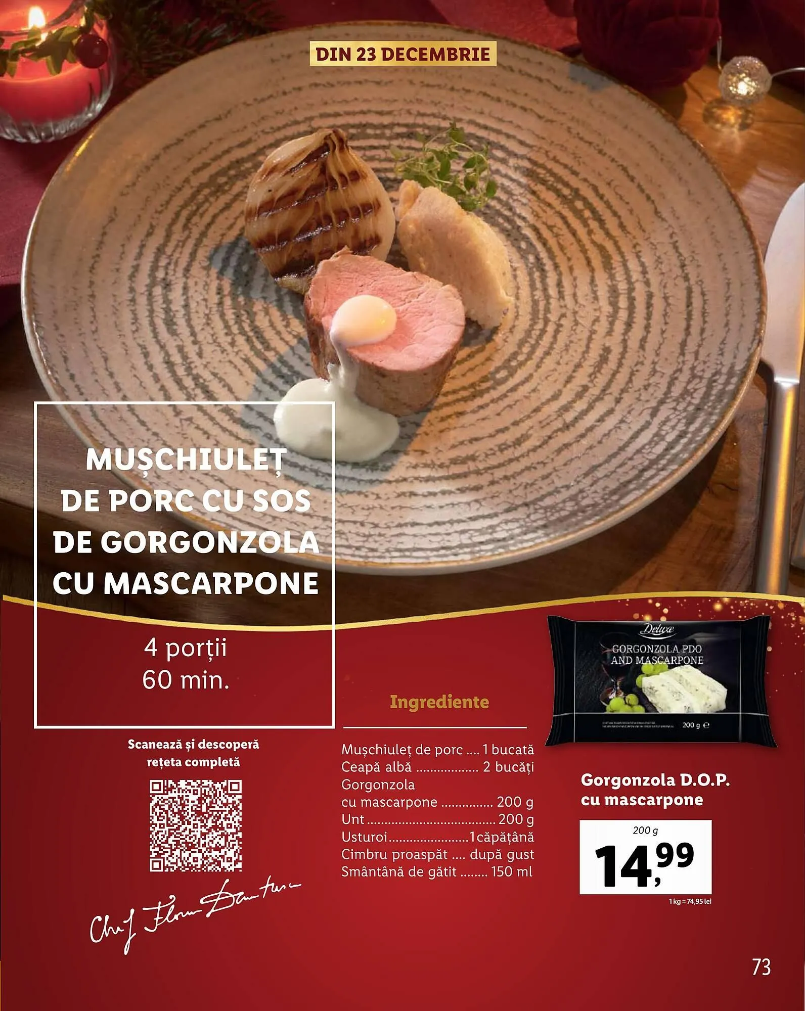 Catalog Catalog Lidl de la 28 octombrie până la 31 decembrie 2024 - Revista Pagina 73