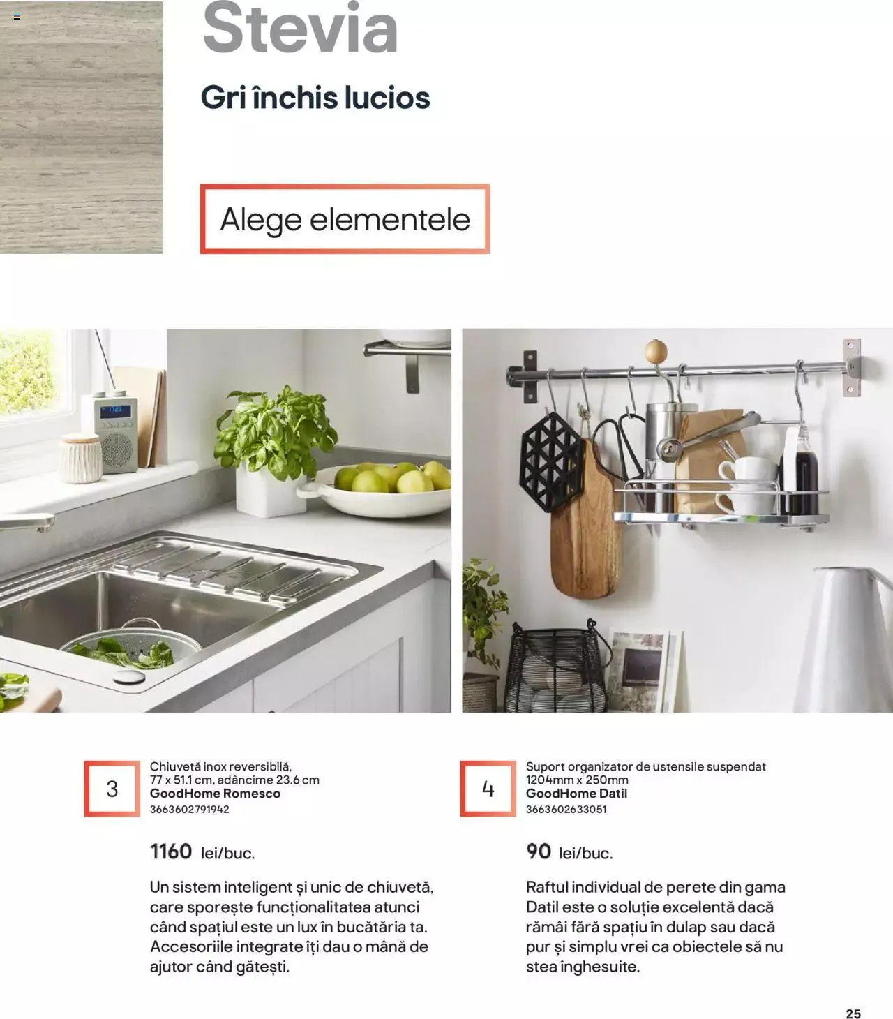 Catalog Brico Depot catalog - Bucătării modulare de la 1 ianuarie până la 31 decembrie 2023 - Revista Pagina 25