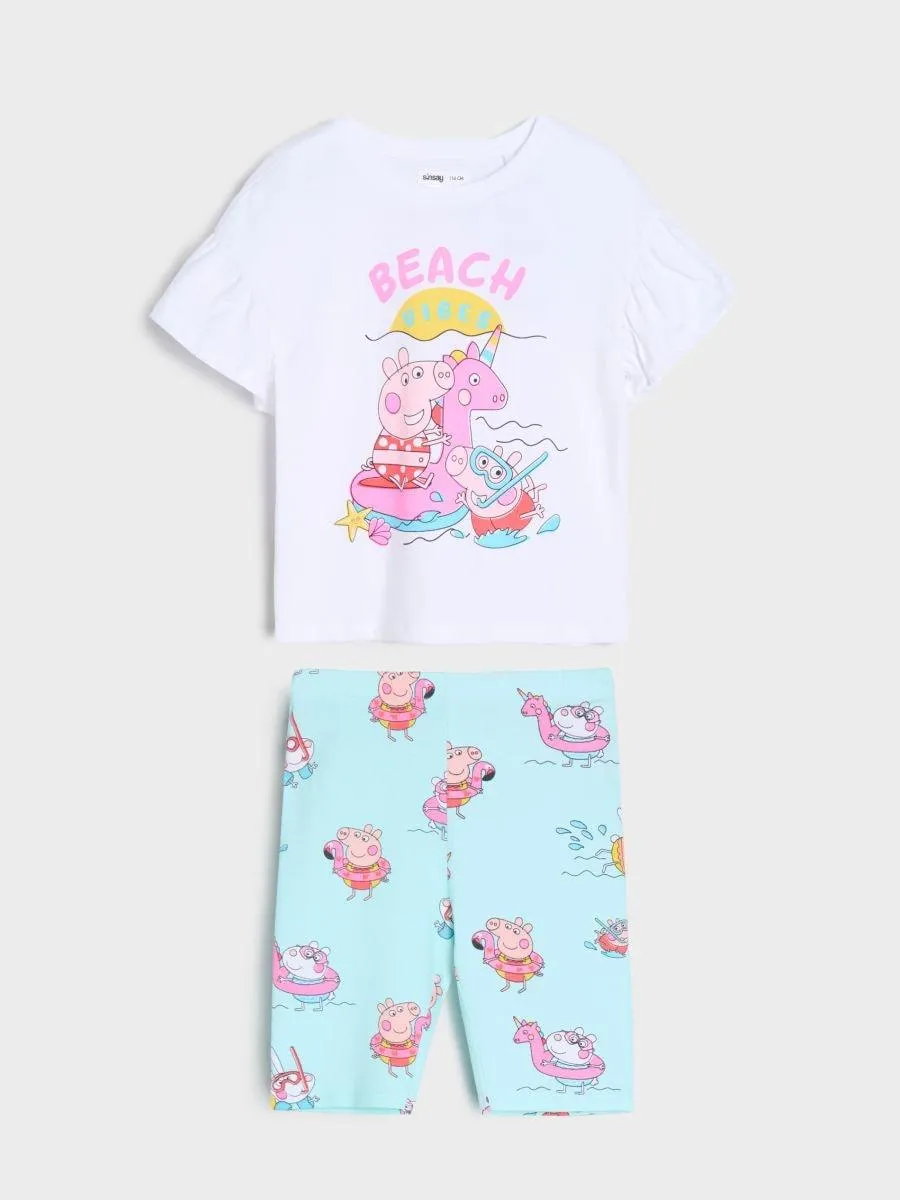 Compleu din jerseu Peppa Pig